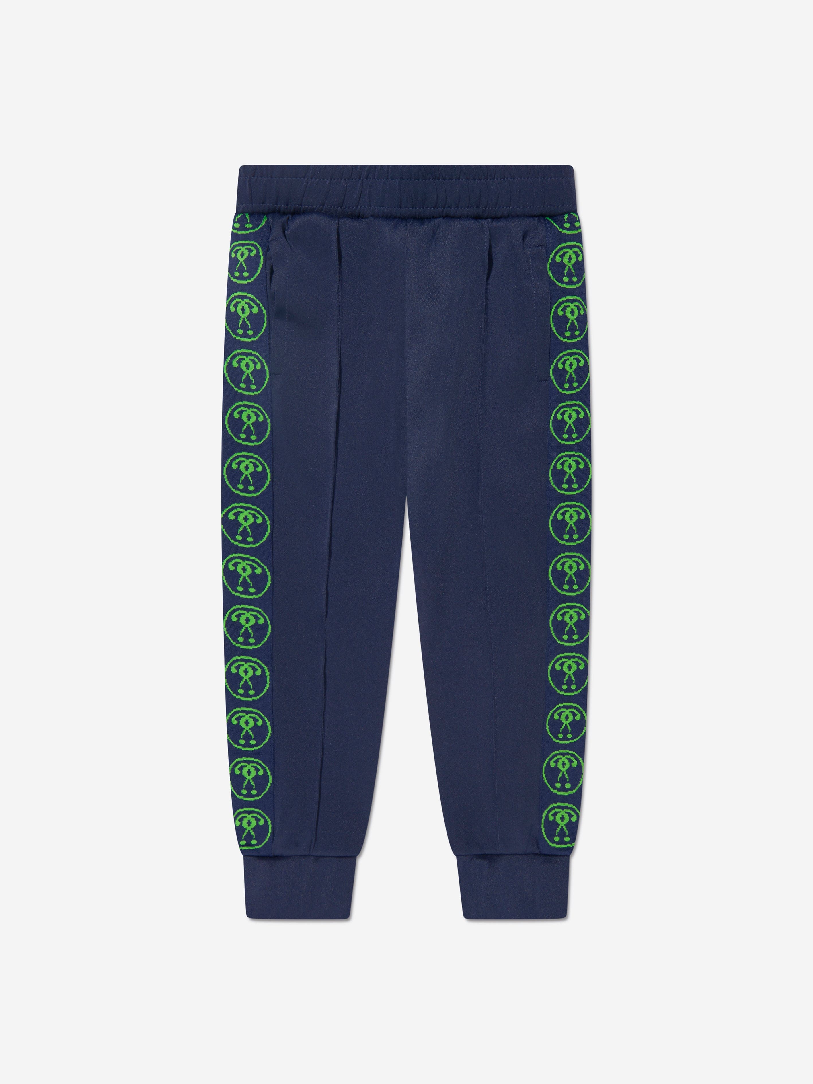 Moschino Boys Milano Logo Joggers in Navy Recommend Sale Online