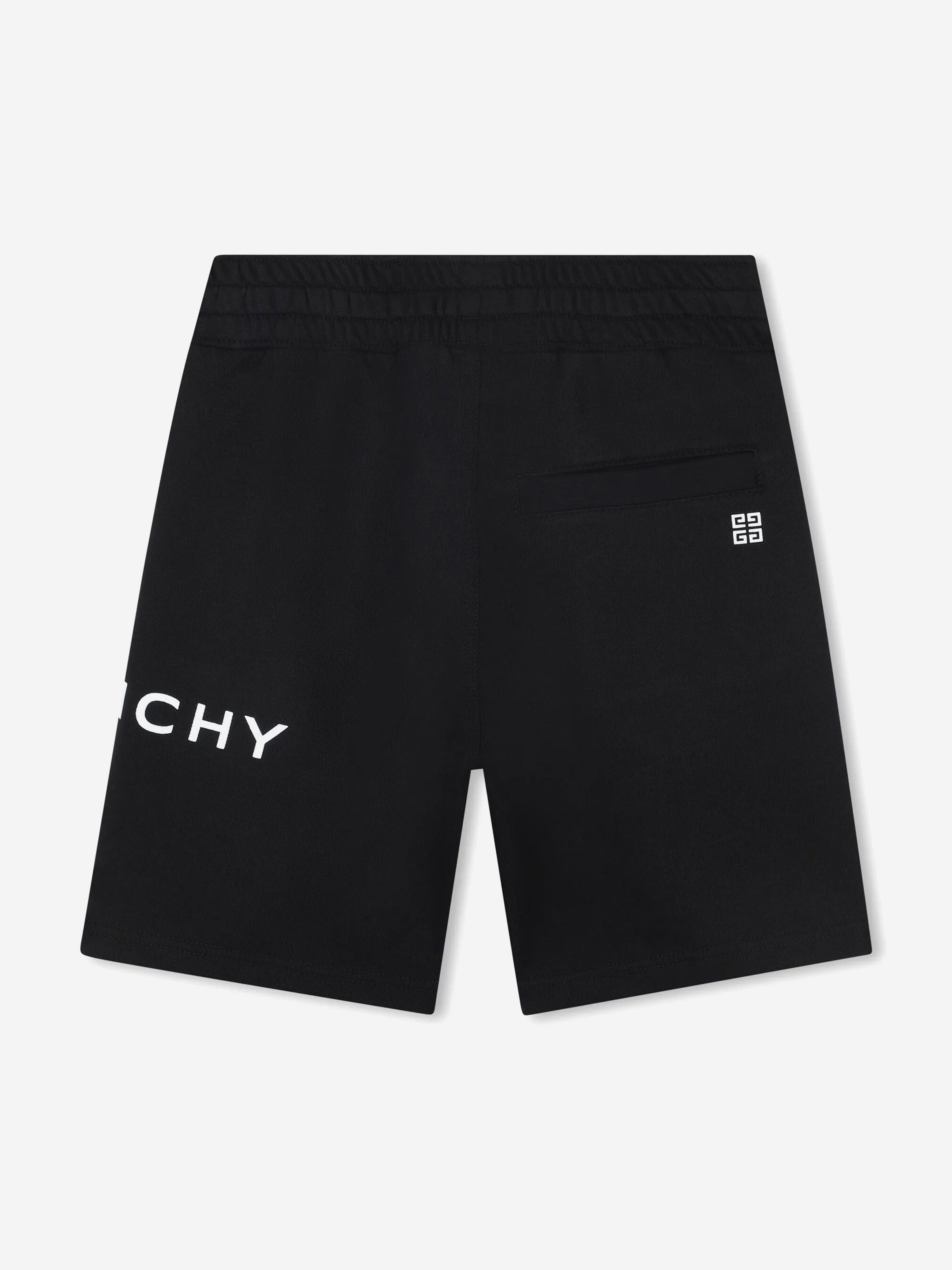 Boys Logo Print Shorts in Black Cheap Countdown Package