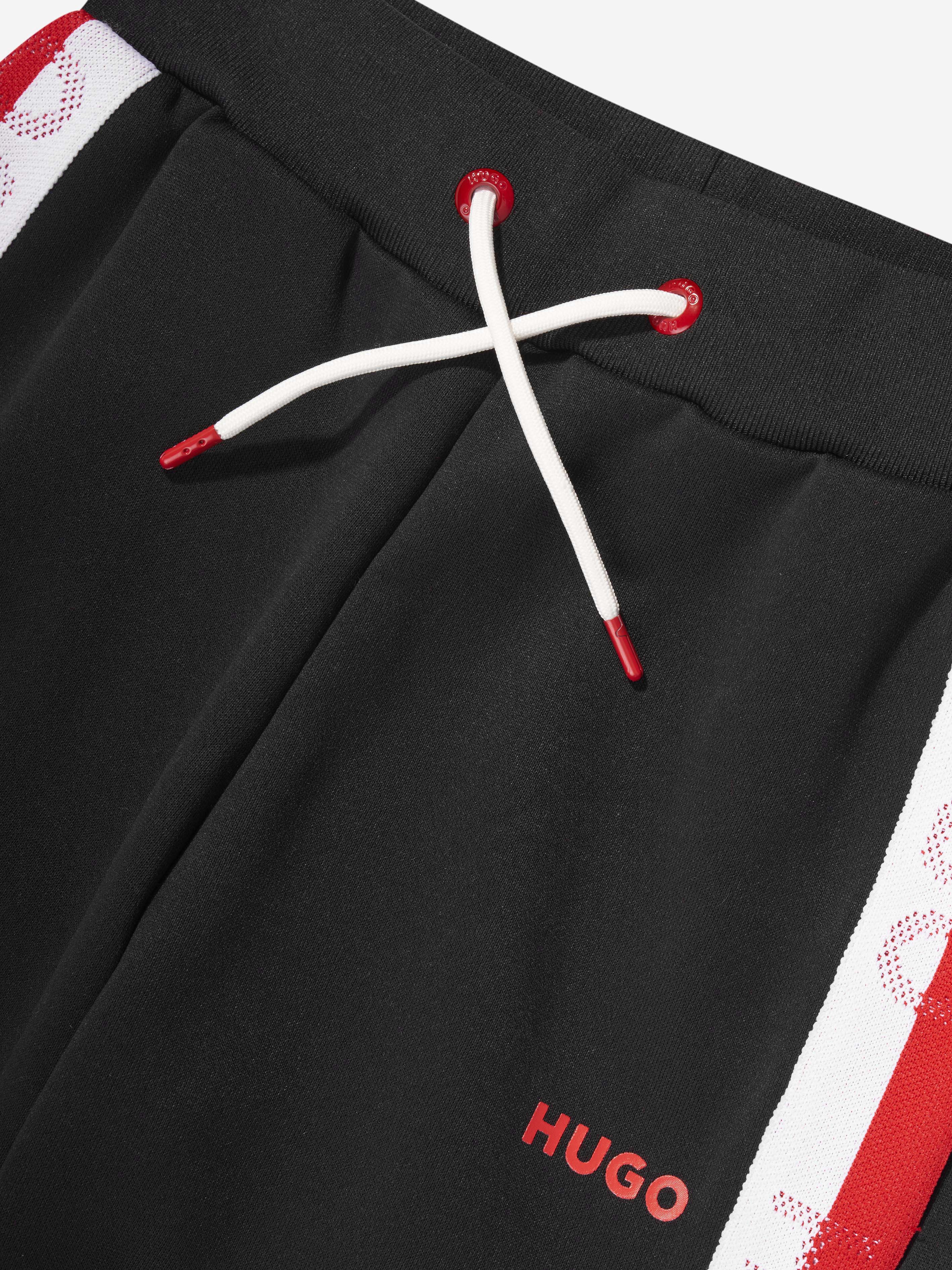 Hugo Boys Track Trousers in Black Cheap Sale Perfect