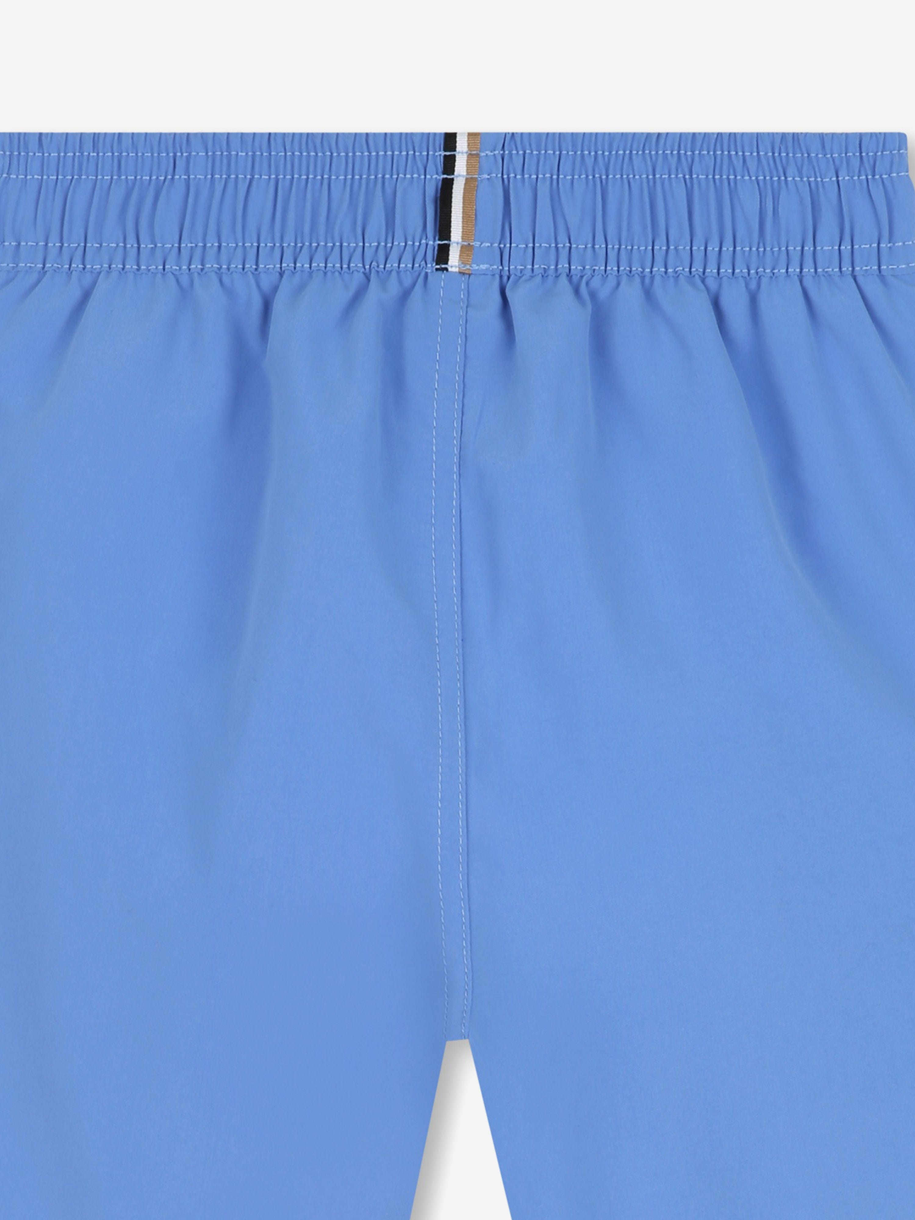 BOSS Boys Logo Print Swim Shorts in Navy Pay With Paypal Cheap Pice