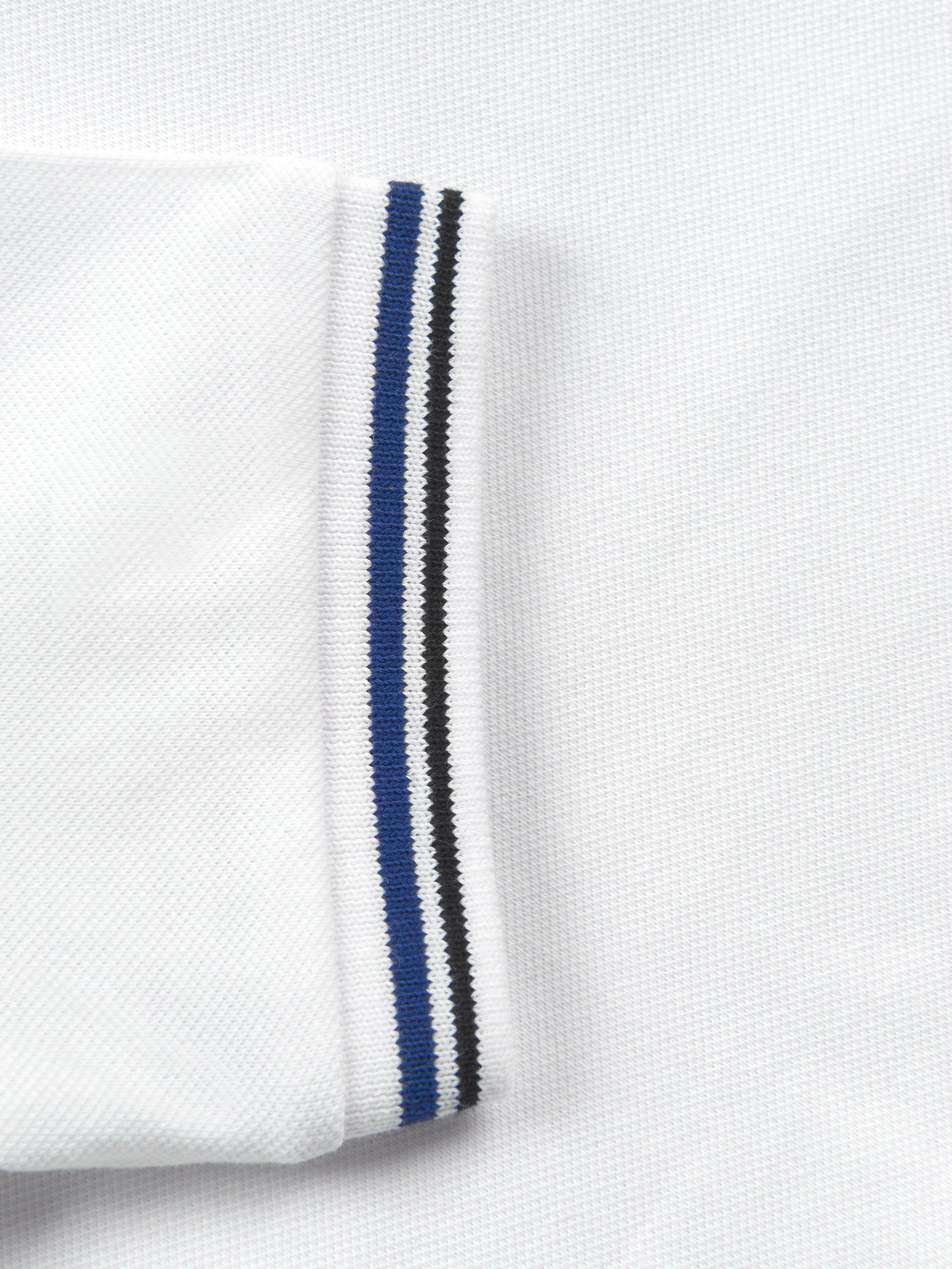 Emporio Armani Boys Logo Polo Shirt In White Outlet Cheap Authentic