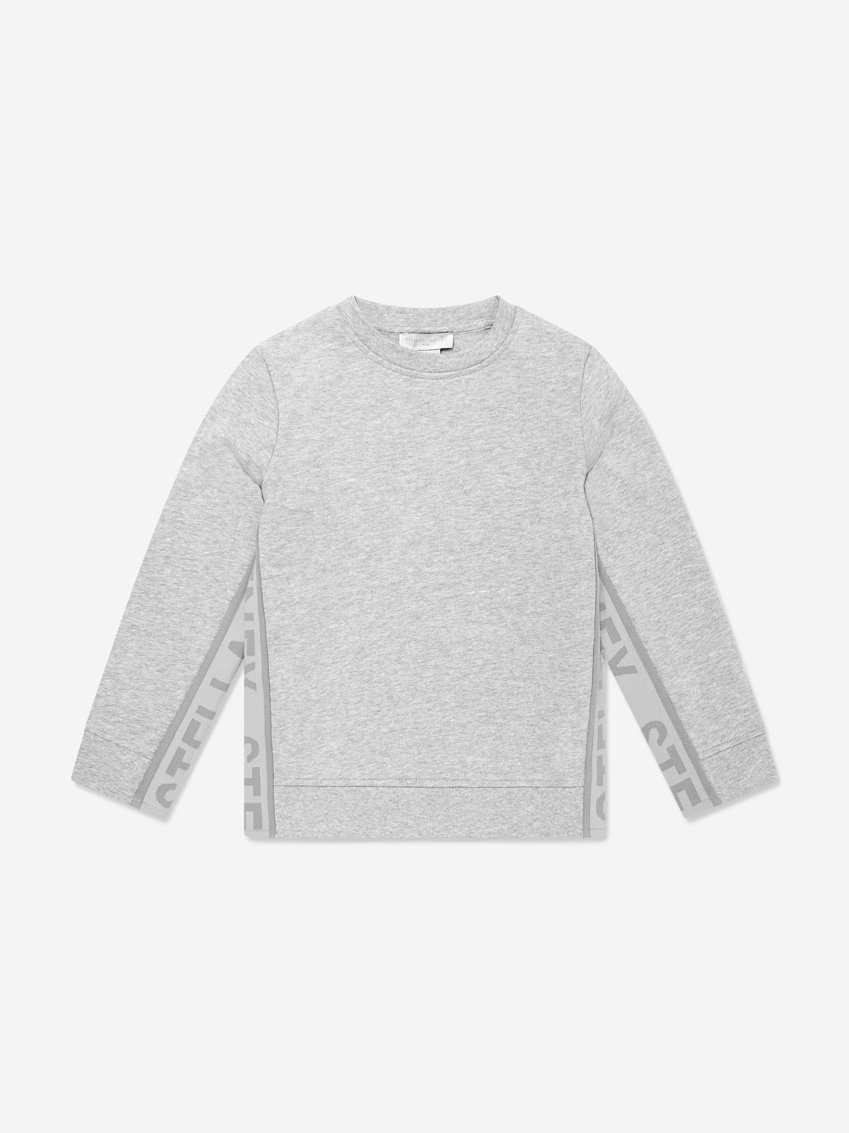 Boys Logo Sweatshirt in Grey Buy Cheap Reliable