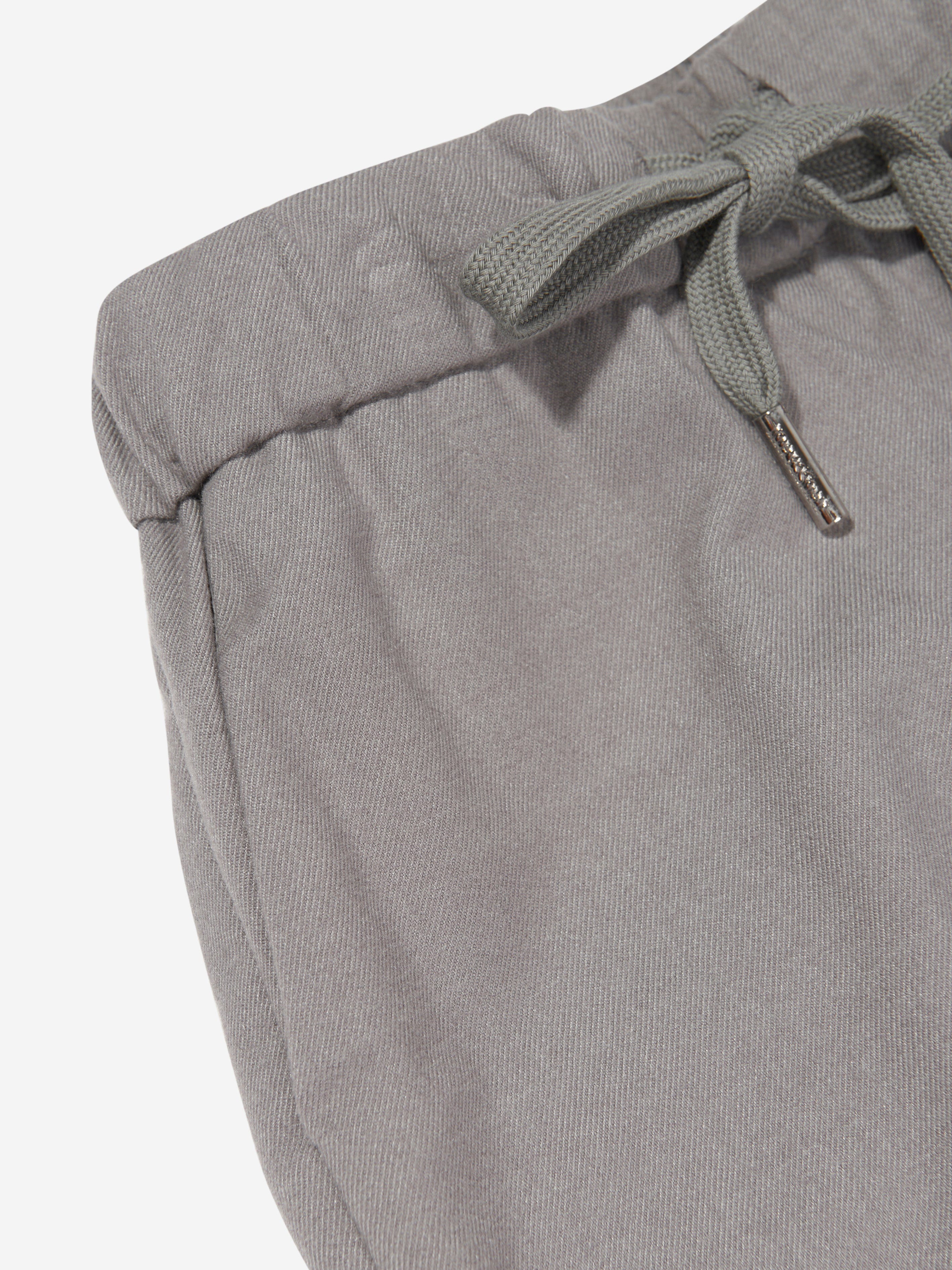 Trussardi Boys Eowin Trousers in Grey Footlocker Finishline Sale Online