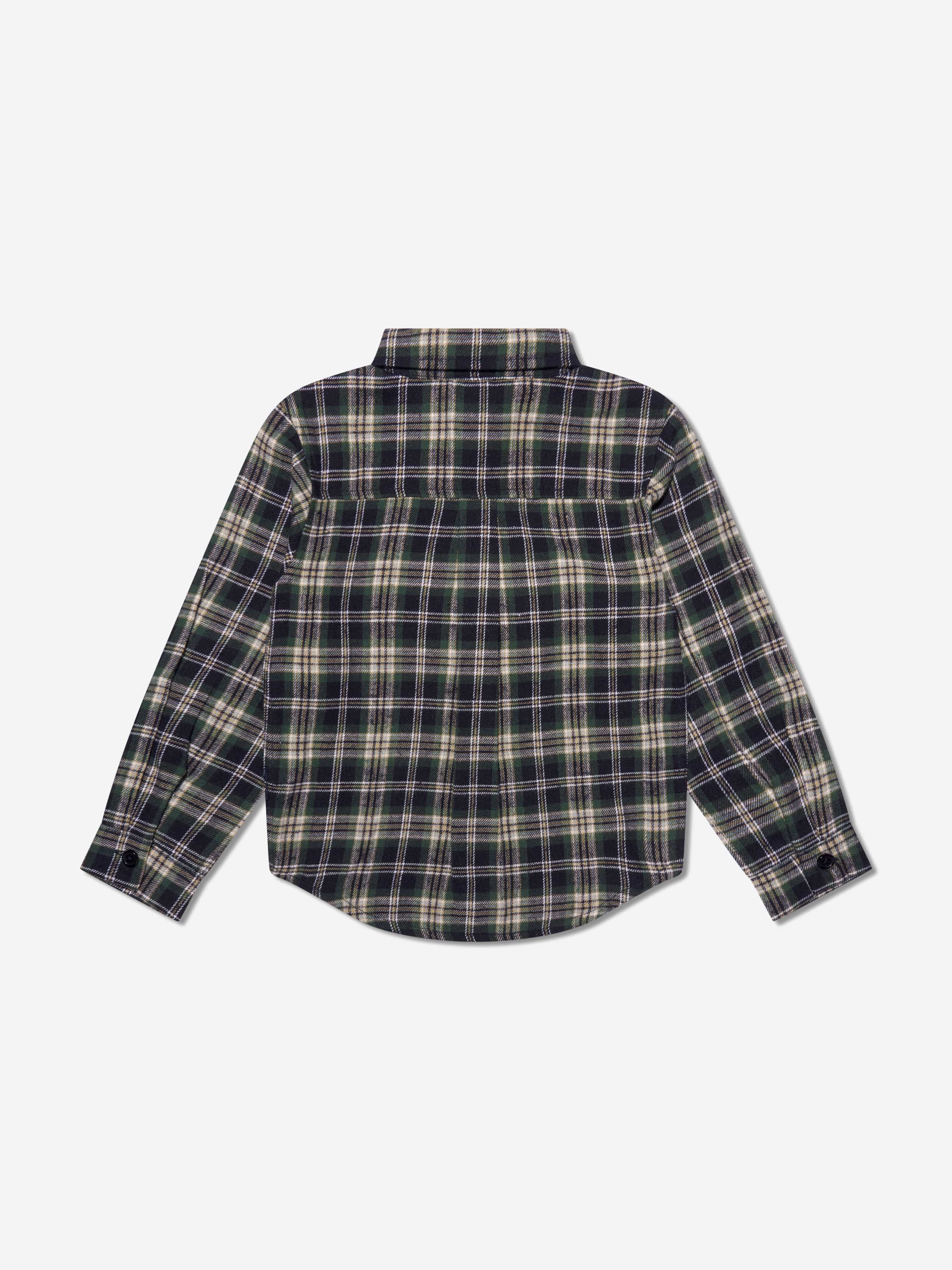 Rachel Riley Boys Check Shirt in Navy Sale With Mastercard