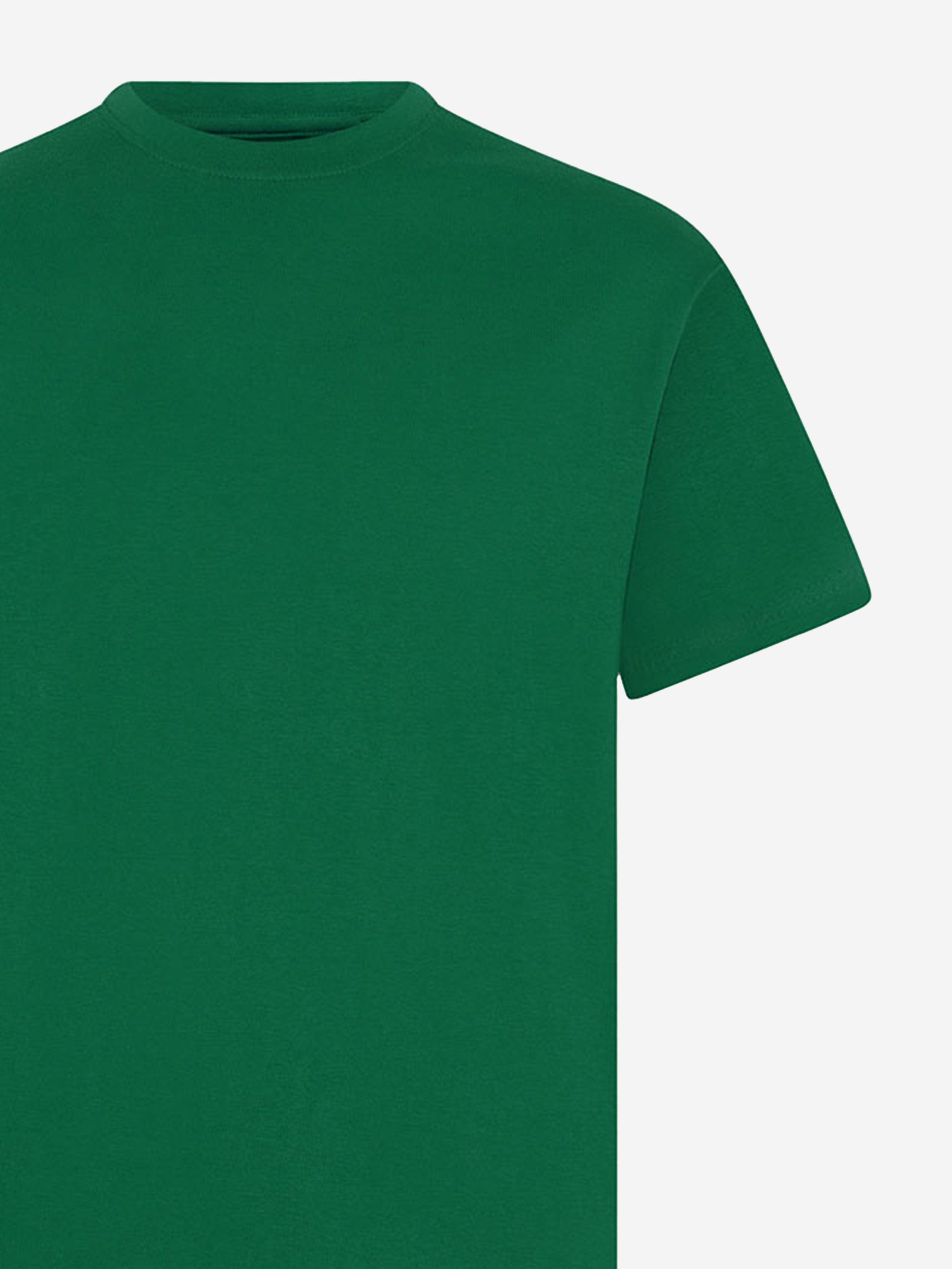 Zeco Kids School Crew Neck T-Shirt (Twin Pack) in Green Discount View