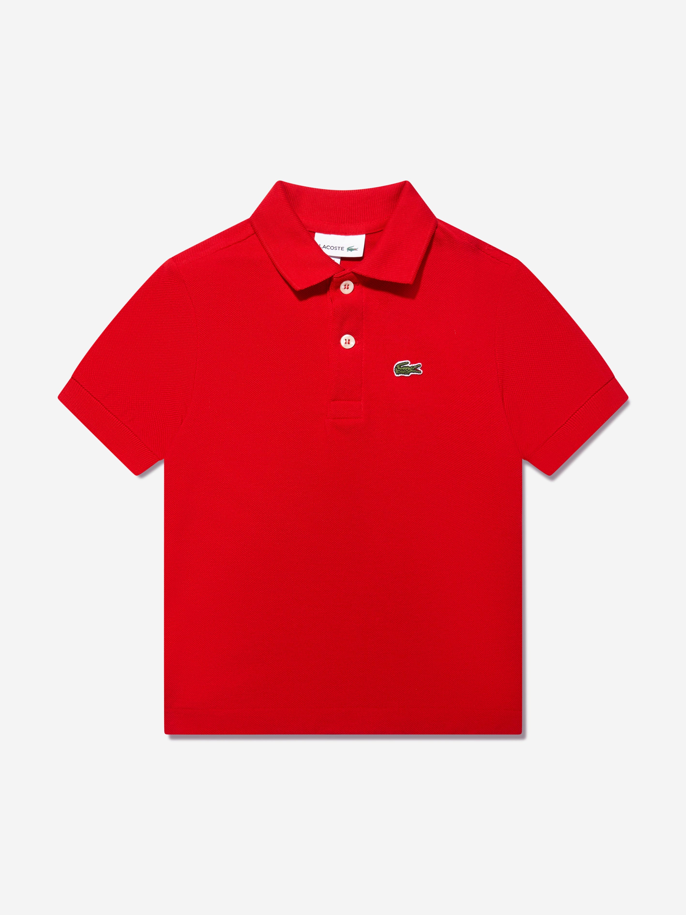 Lacoste Boys Cotton Pique Polo Top Buy Cheap Cost