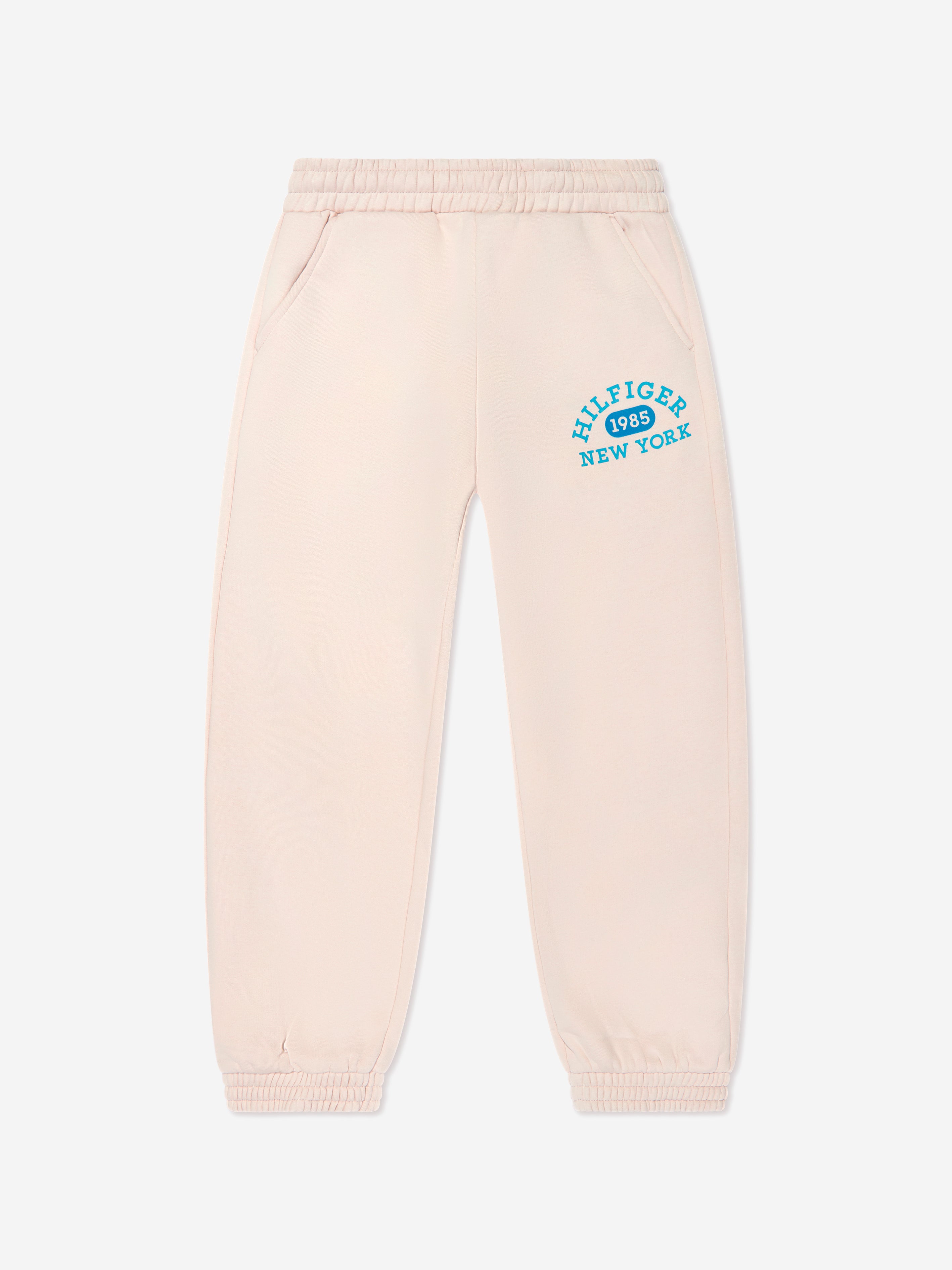 Tommy Hilfiger Girls Varsity Tommy Sweatpants in Beige Outlet Cheap Authentic