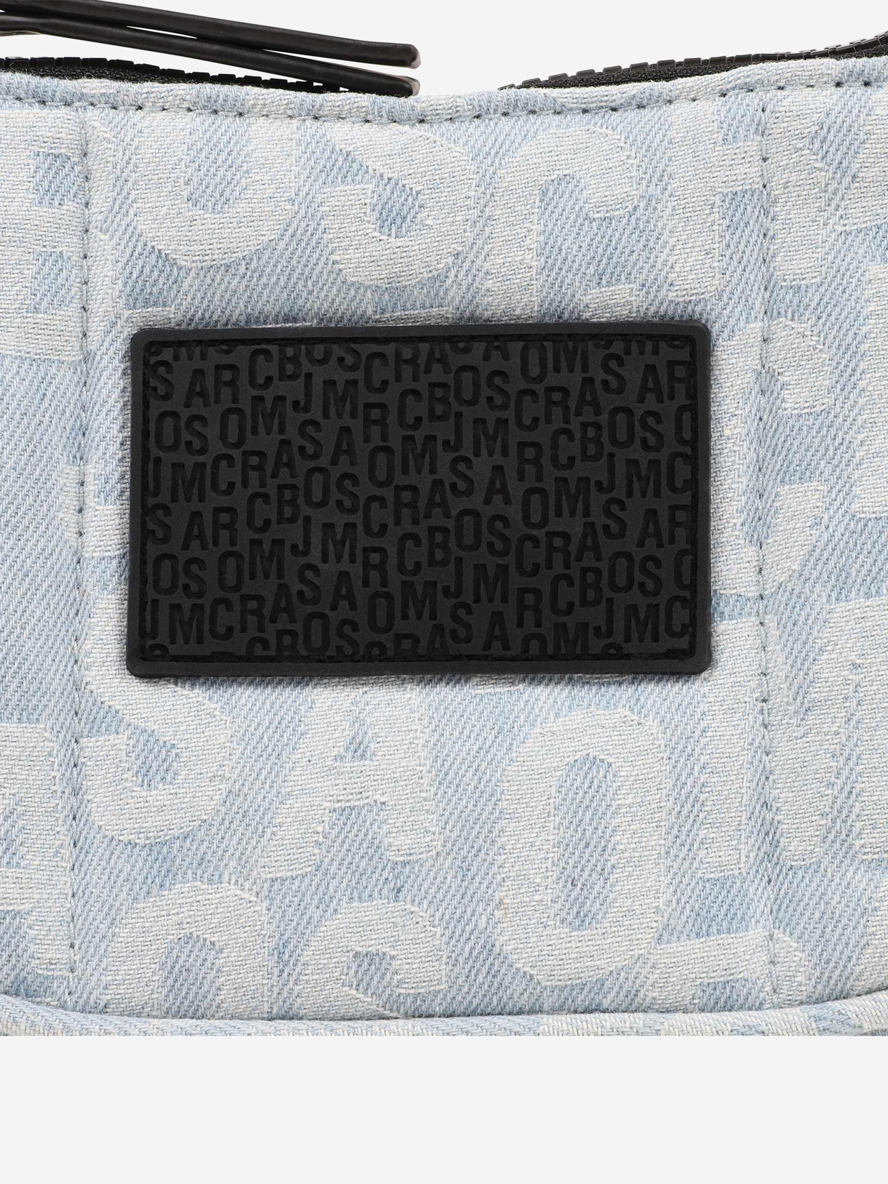 Boys Jacquard Monogram Denim Crossbody Bag in Blue (16cm) Clearance Cheapest Pice