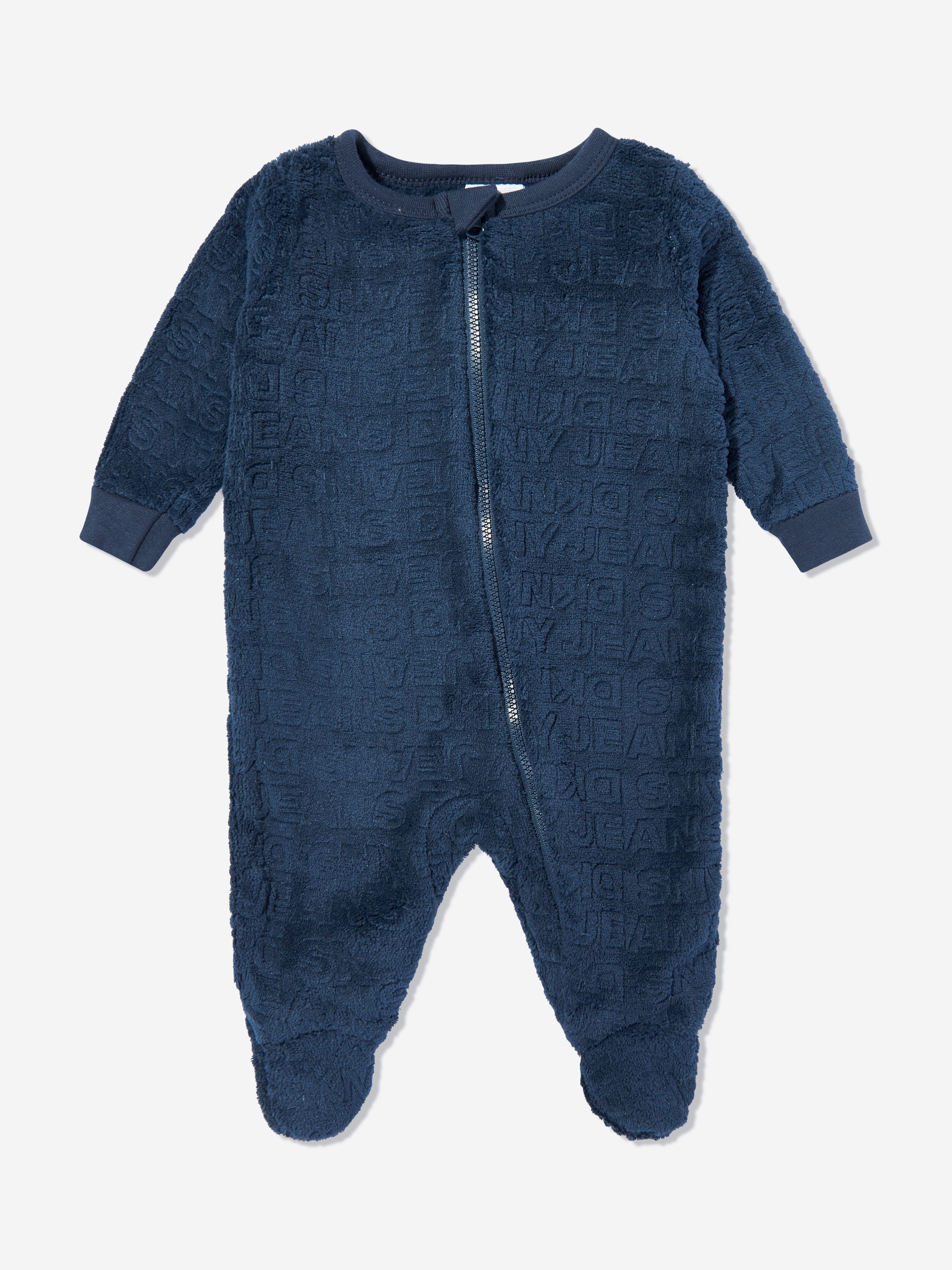 DKNY Baby Boys Fleece Babygrow in Navy Pay With Visa Cheap Online