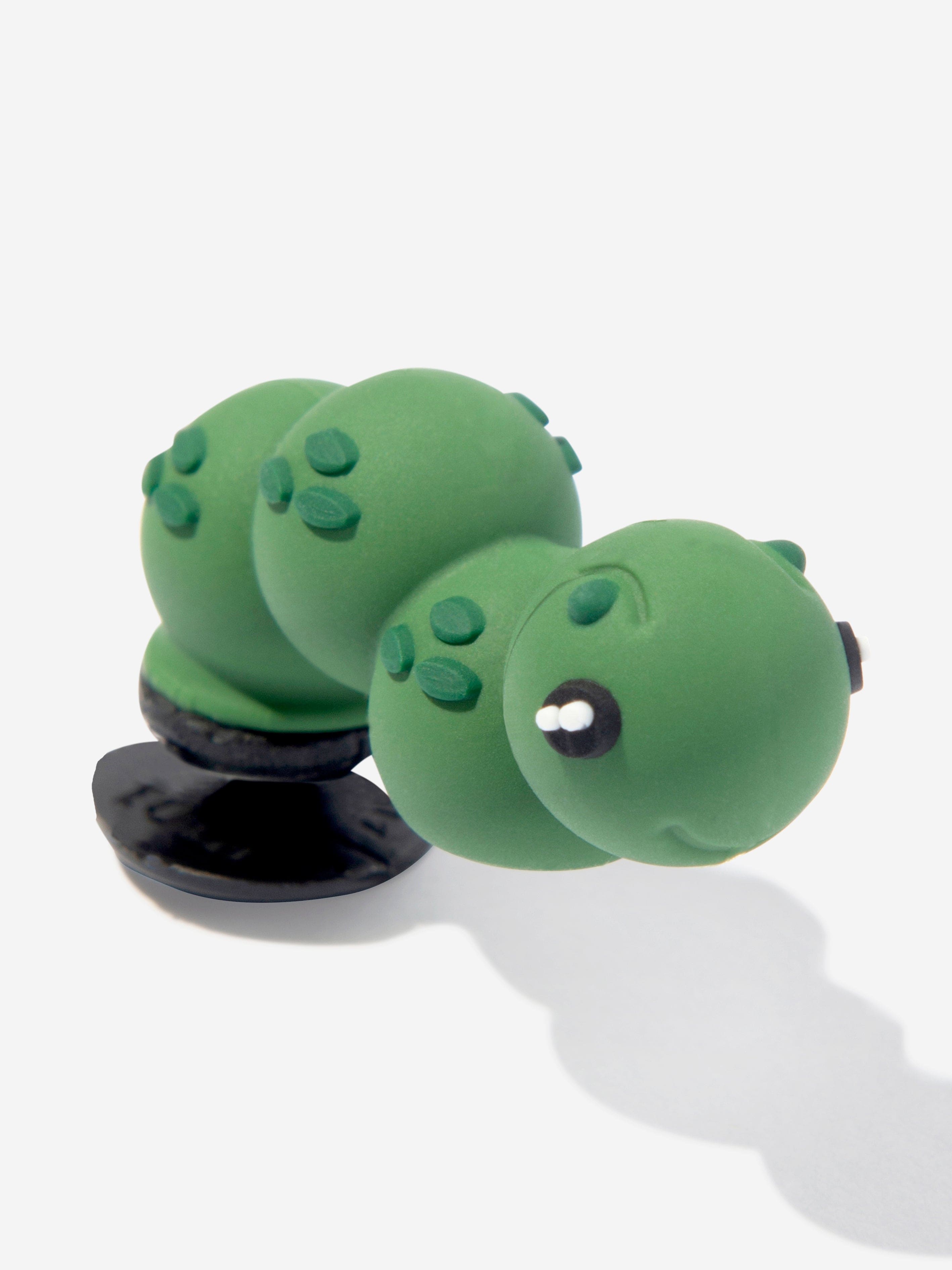 Crocs Kids Caterpillar Jibbitz Charm in Green Outlet Locations Sale Online