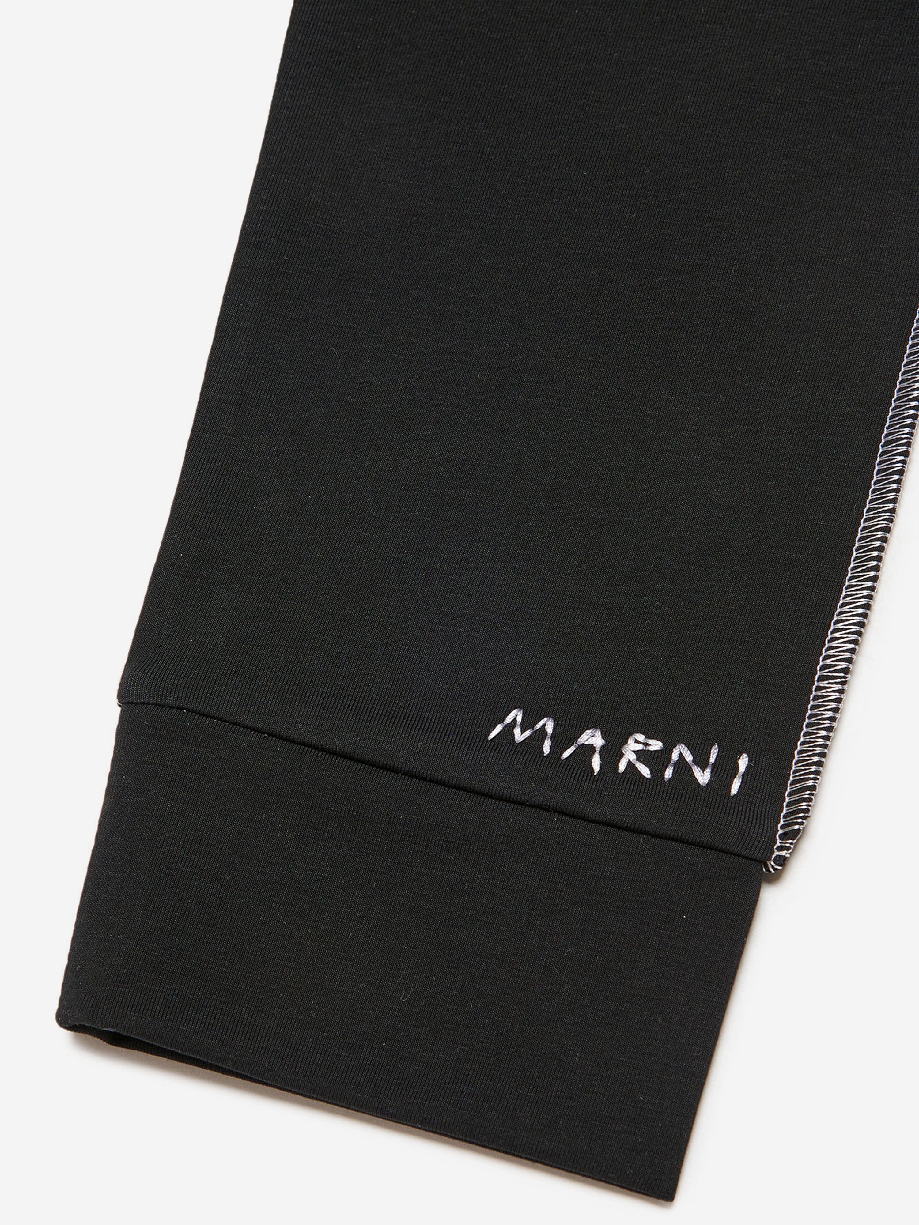 MARNI Girls Logo Leggings in Black Sale Deals