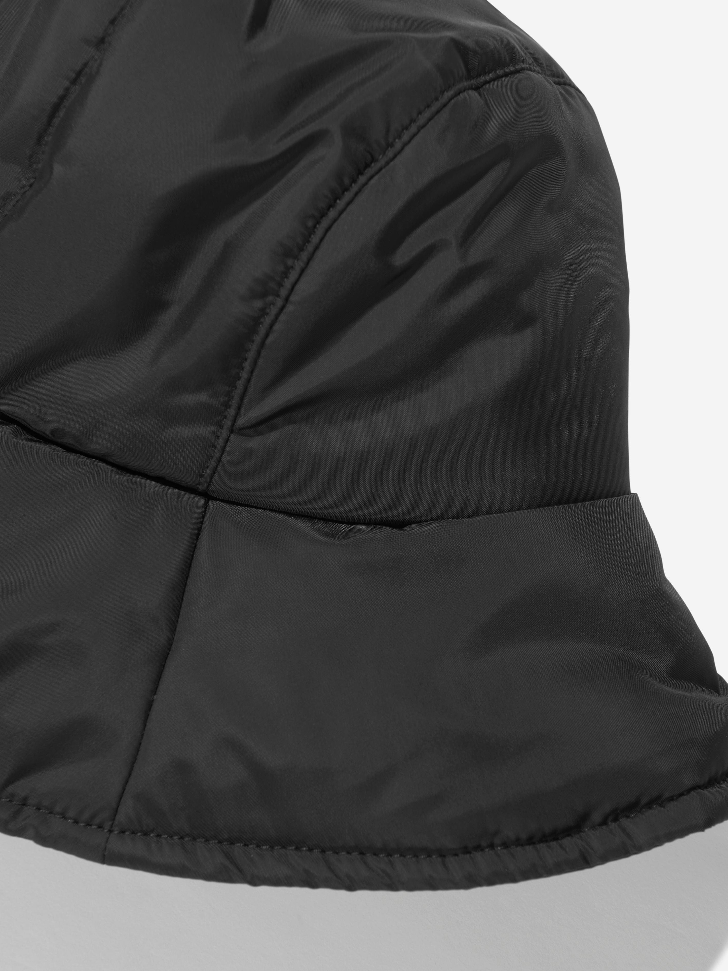 Calvin Klein Kids Quilted Bucket Hat in Black Best Wholesale For Sale