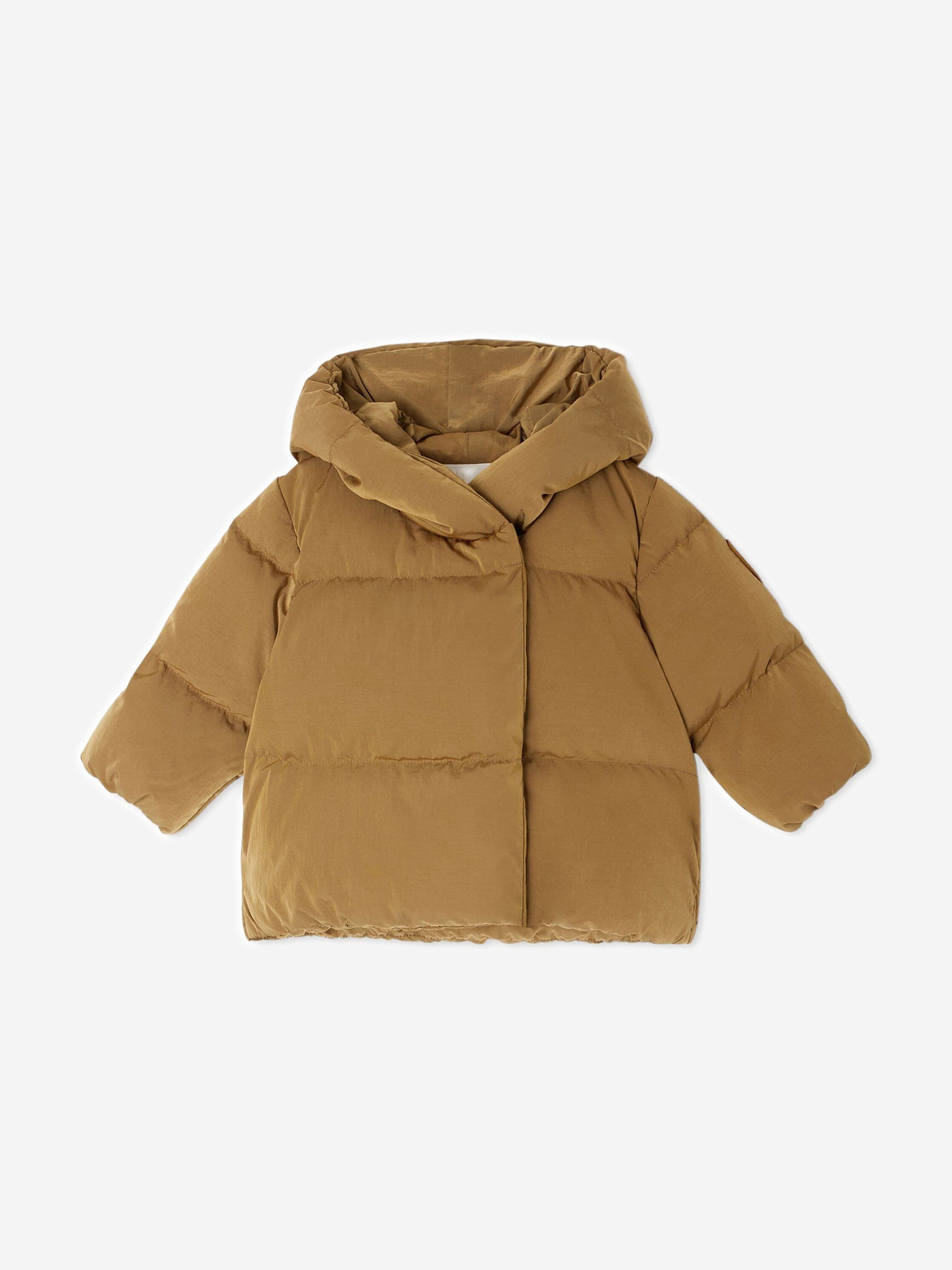 Bonpoint Baby Puffer Jacket in Brown Discount Huge Surprise