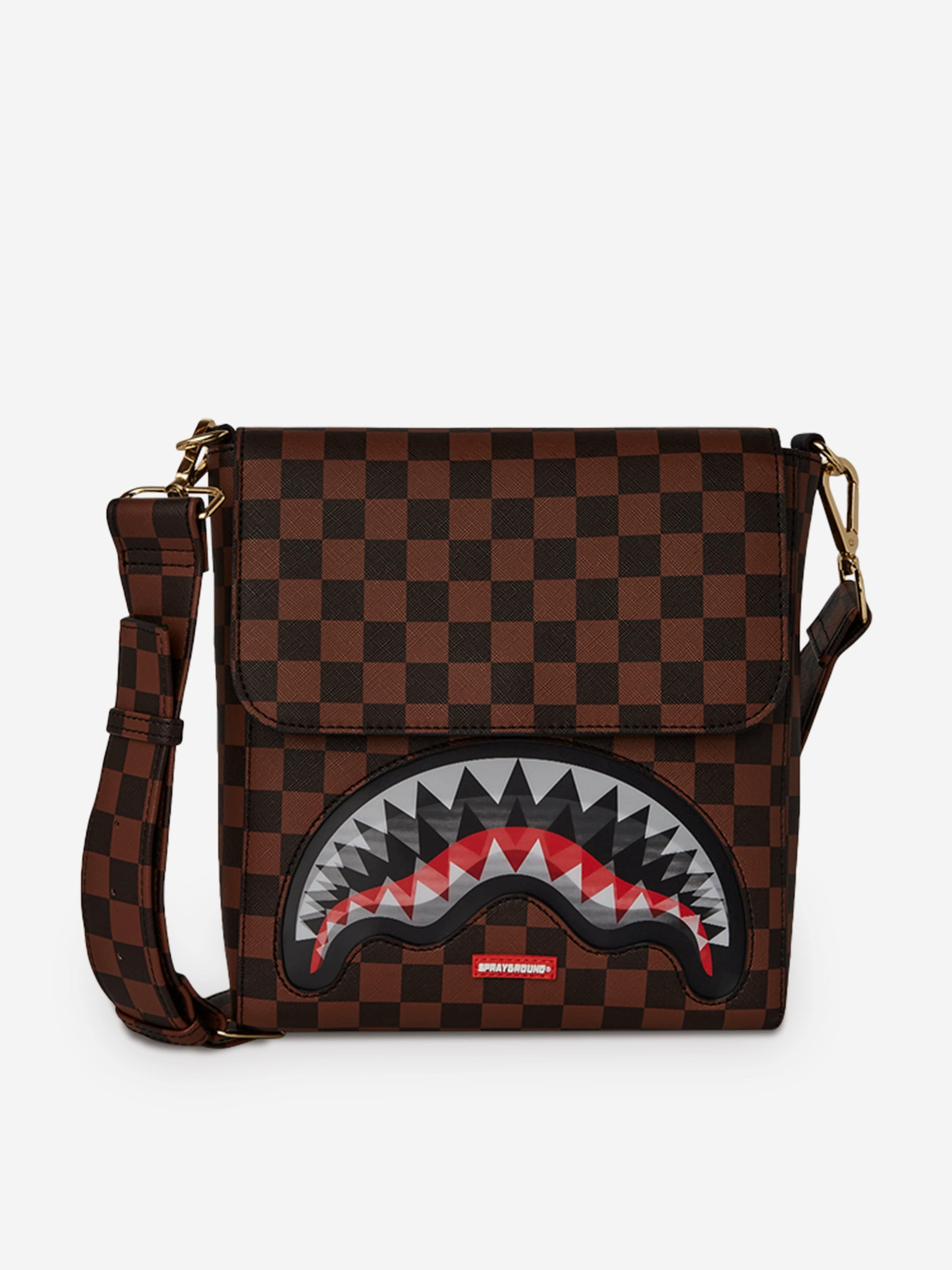 Sprayground Kids Sip Lenticular Chomp Messenger Sling Bag in Brown (23cm) Best Wholesale Online