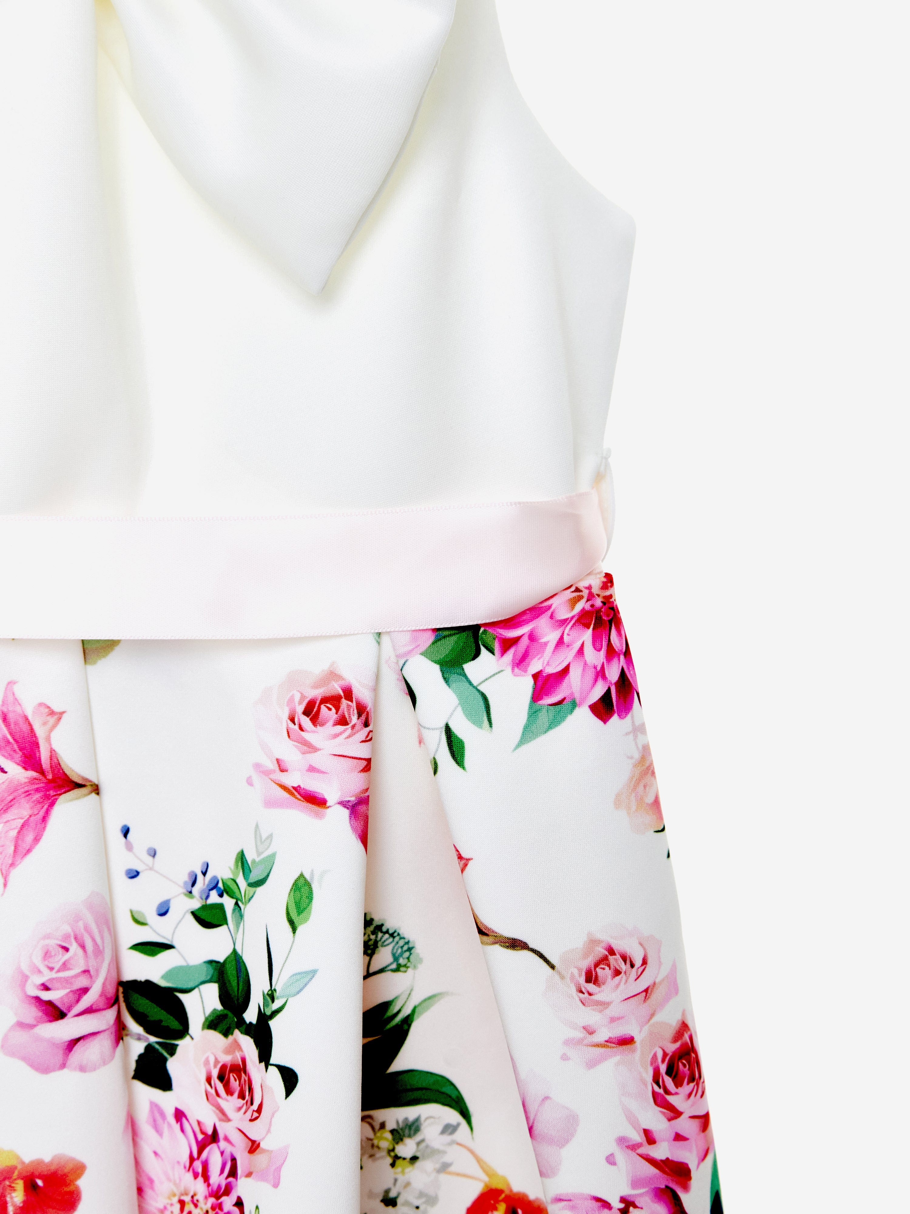 Girls Botanical Beauty Dress in White Get Authentic For Sale