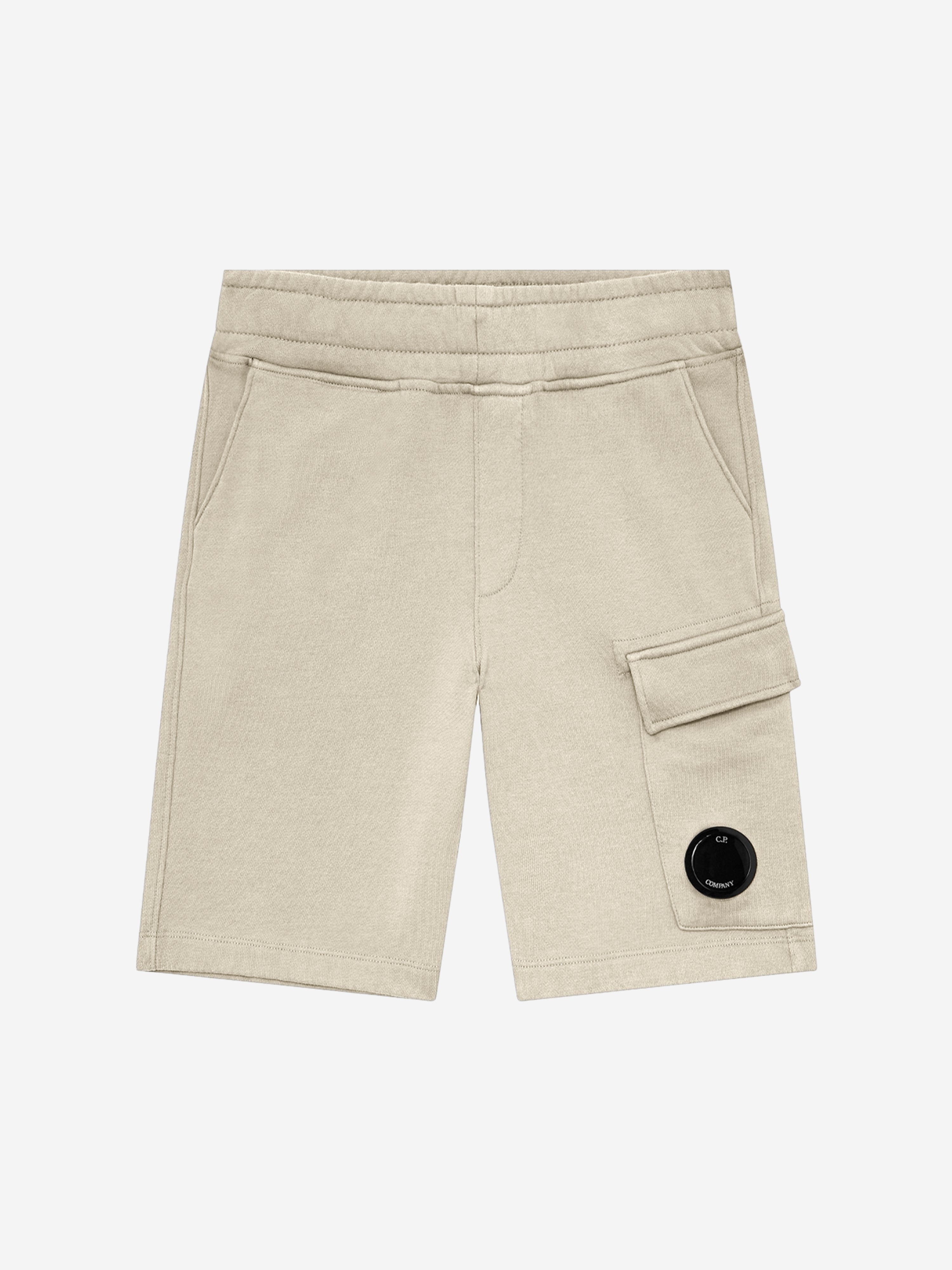 C.P. Company Boys Cargo Shorts in Green Buy Cheap Visit