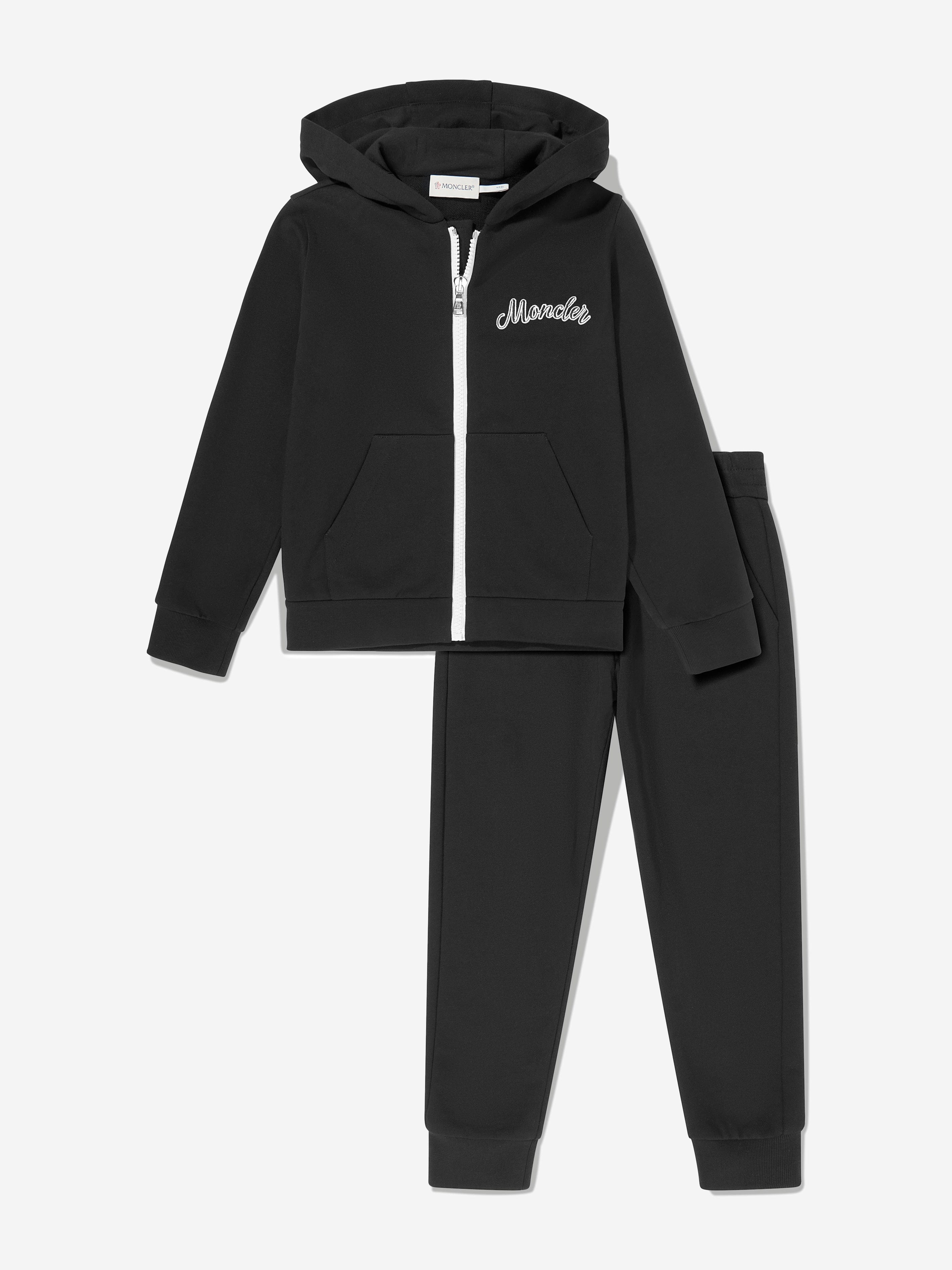 Boys Logo Tracksuit in Black For Sale Wholesale Pice