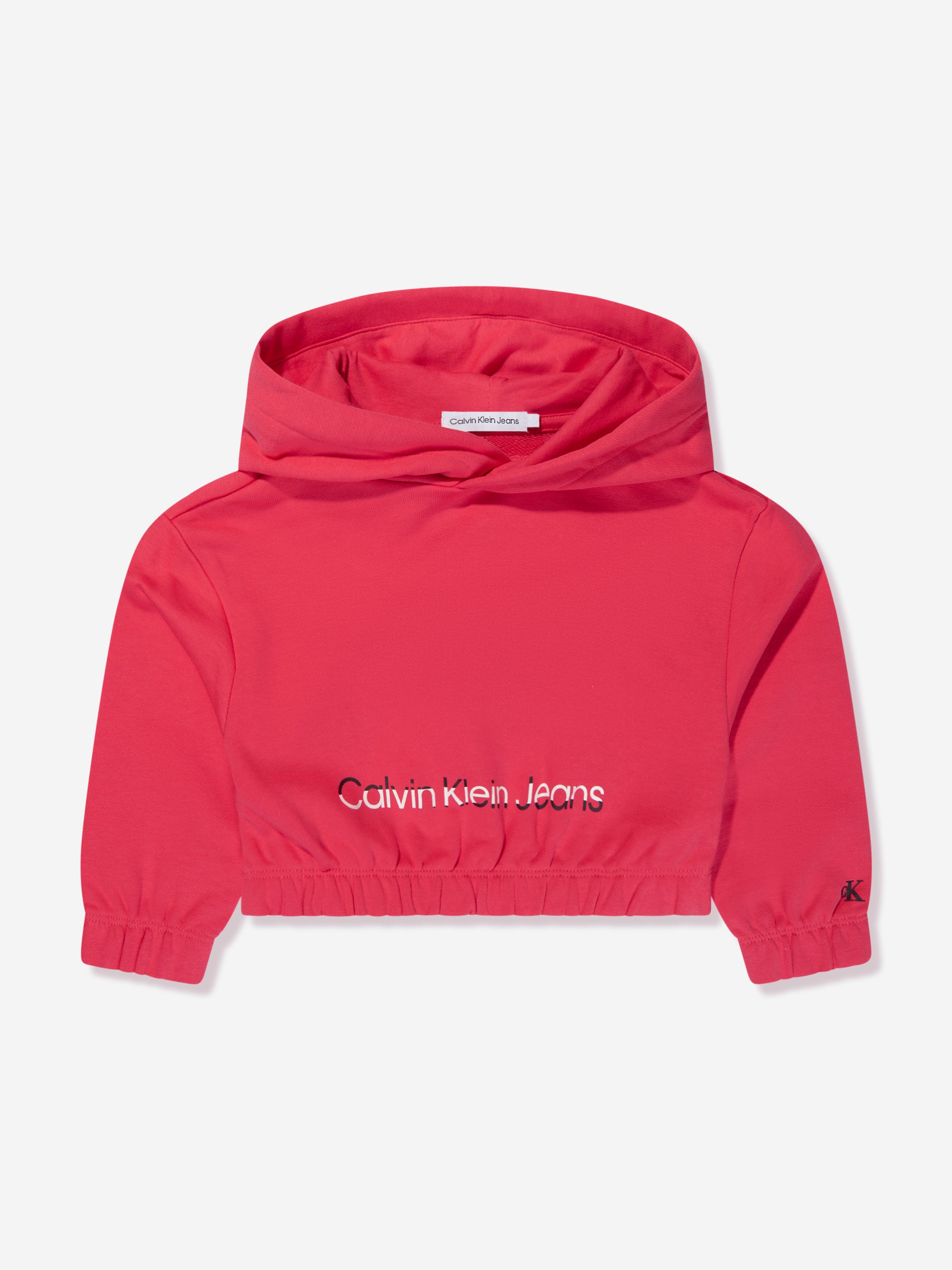 Calvin Klein Girls Hero Logo Hoodie in Teaberry Visit Sale Online