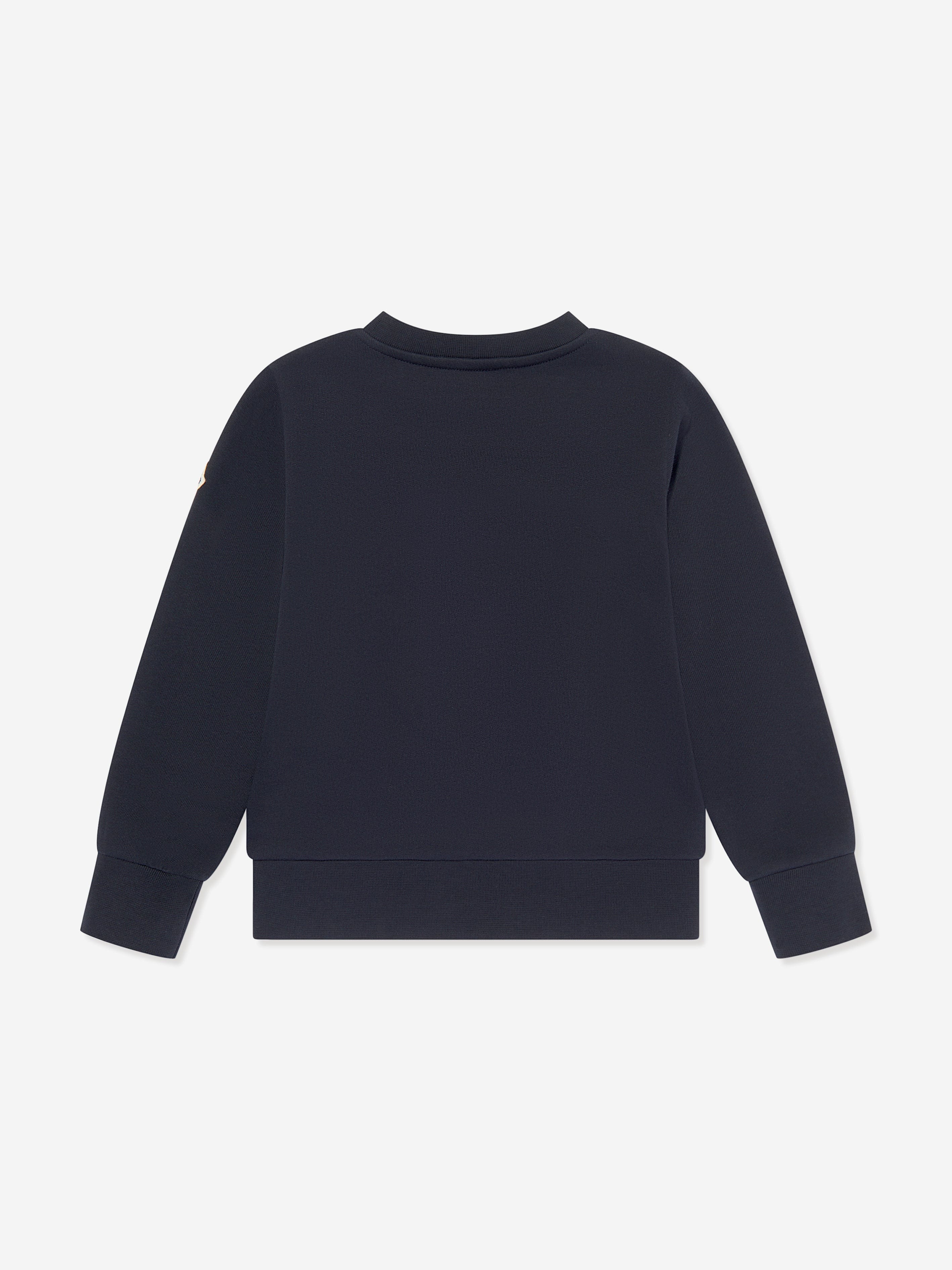 Moncler Enfant Boys Branded Sweatshirt in Navy Discount Choice