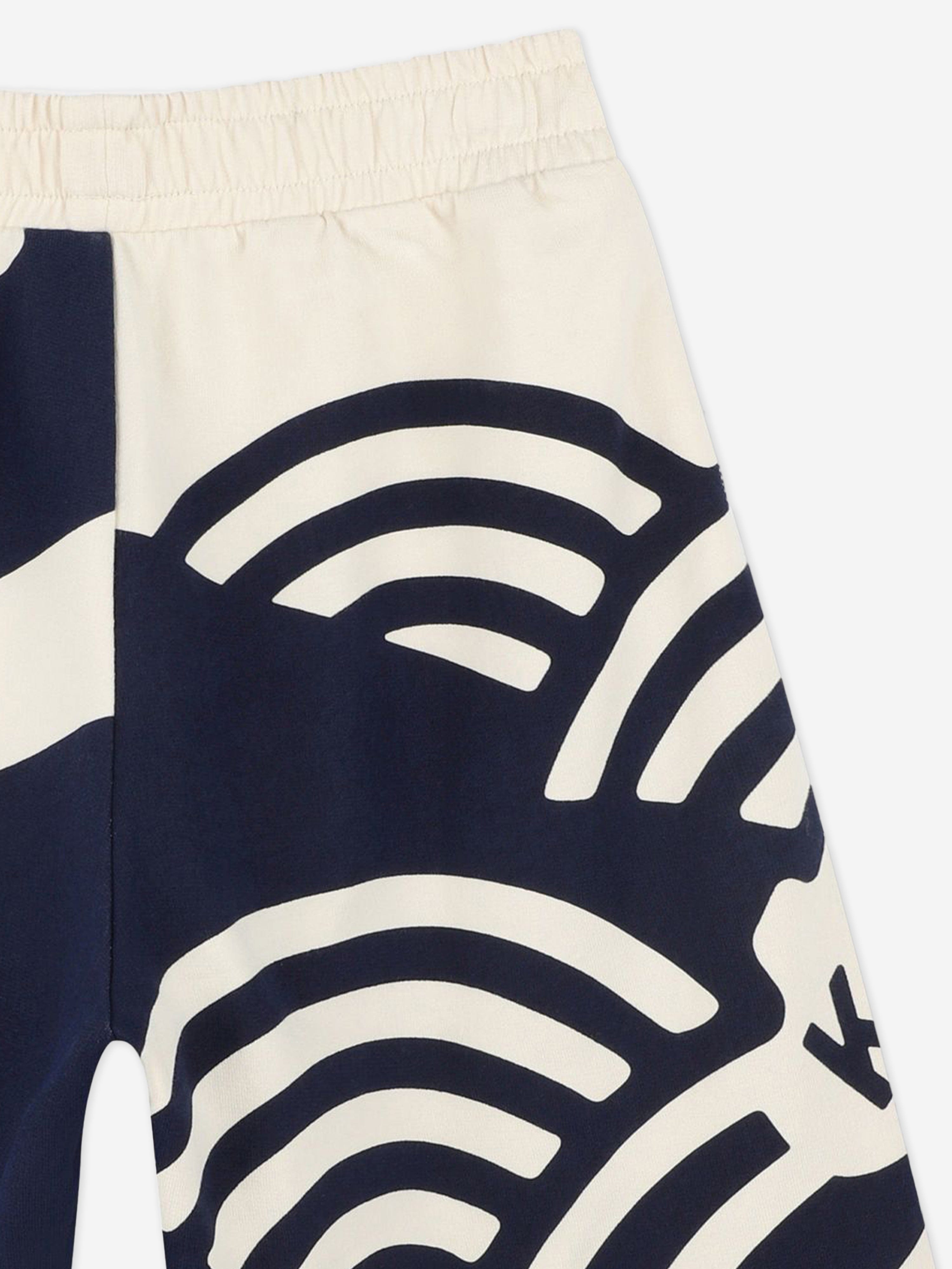 Boys Logo Bermuda Shorts in Beige Sale Great Deals