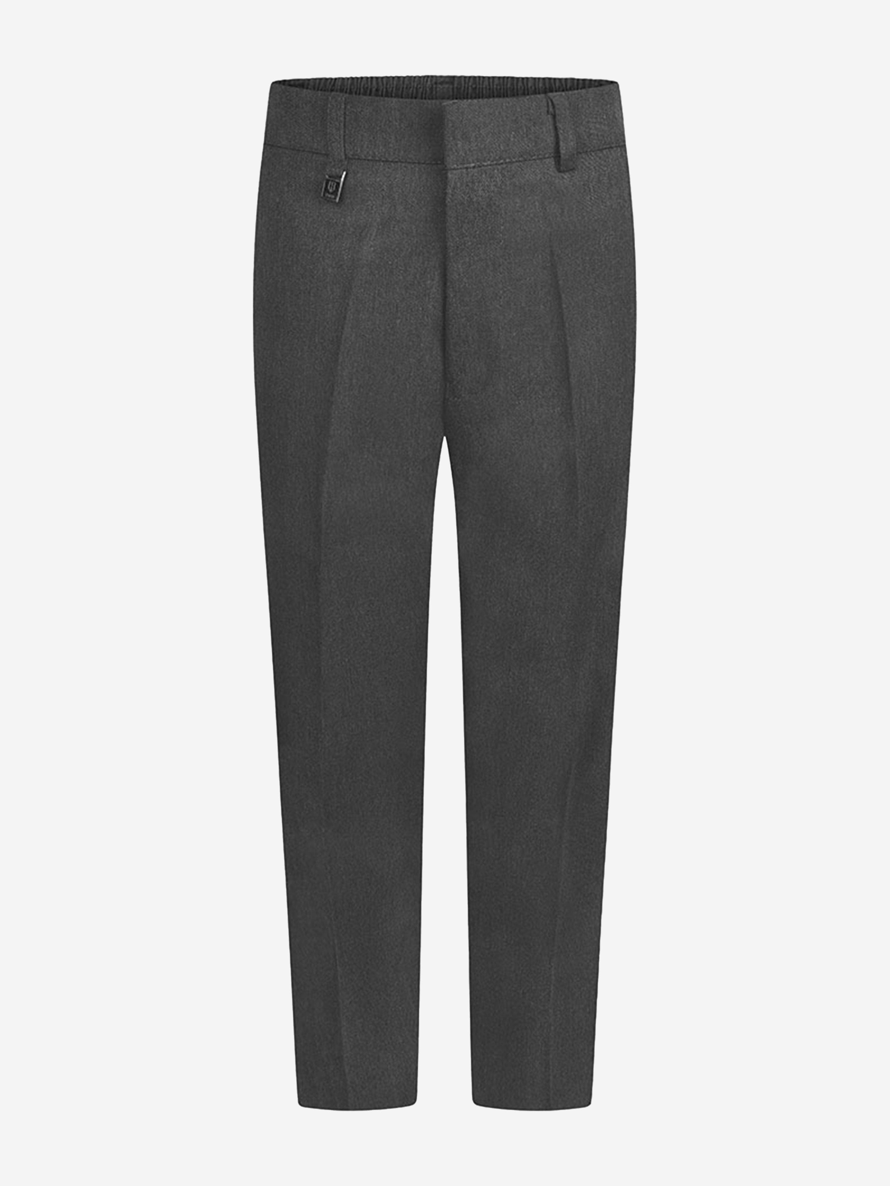 Zeco Boys School Standard Fit Trousers in Grey Wiki Sale Online