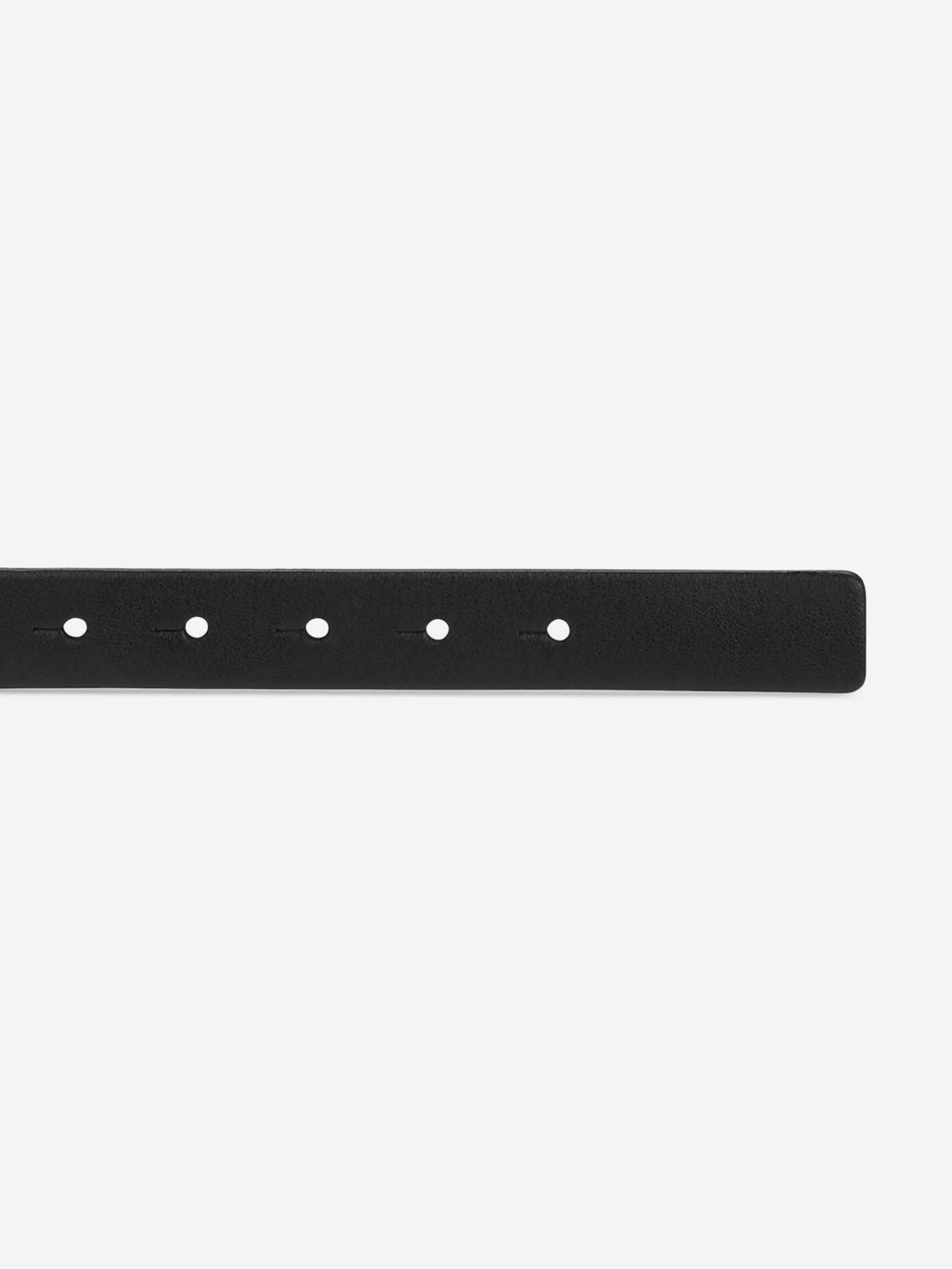 Dolce & Gabbana Boys Elasticated Logo Belt in Black Footlocker Finishline For Sale