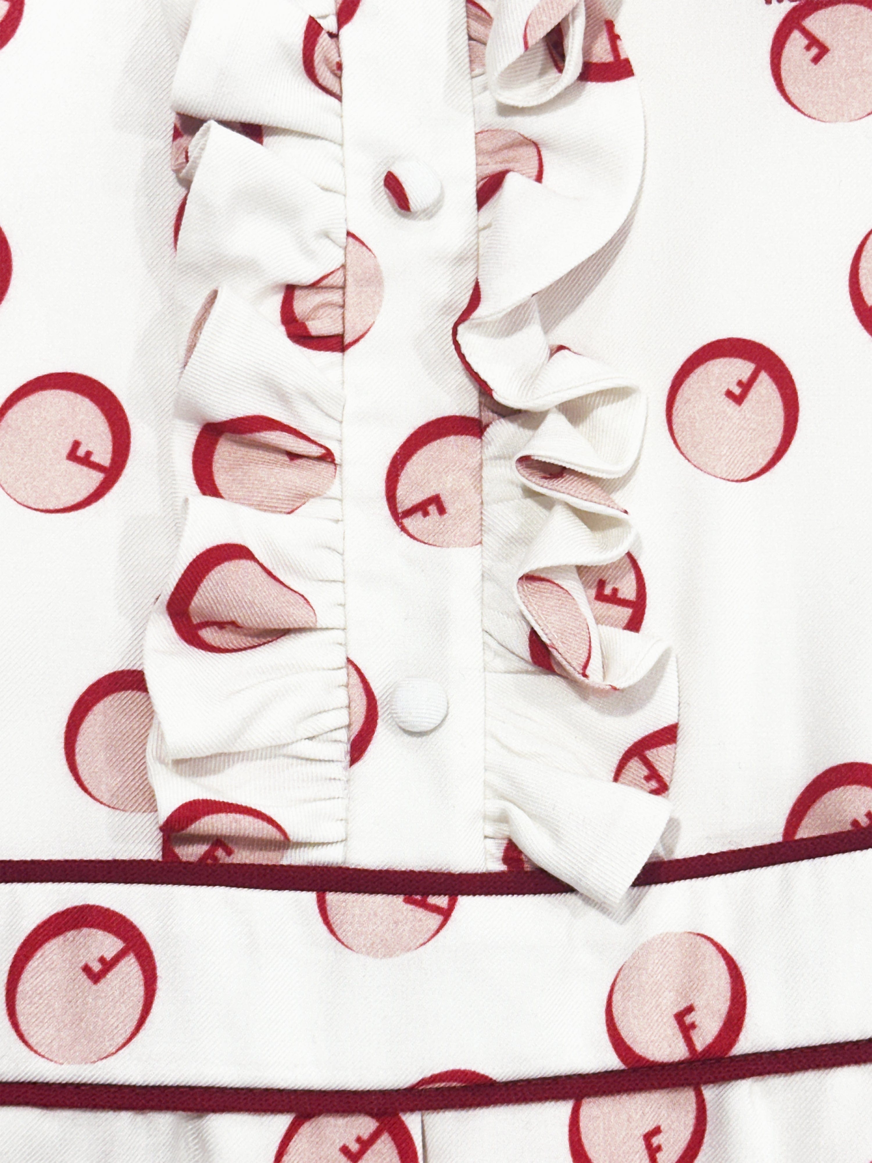 Girls Shadow Bubbles Dress in White Enjoy Cheap Online
