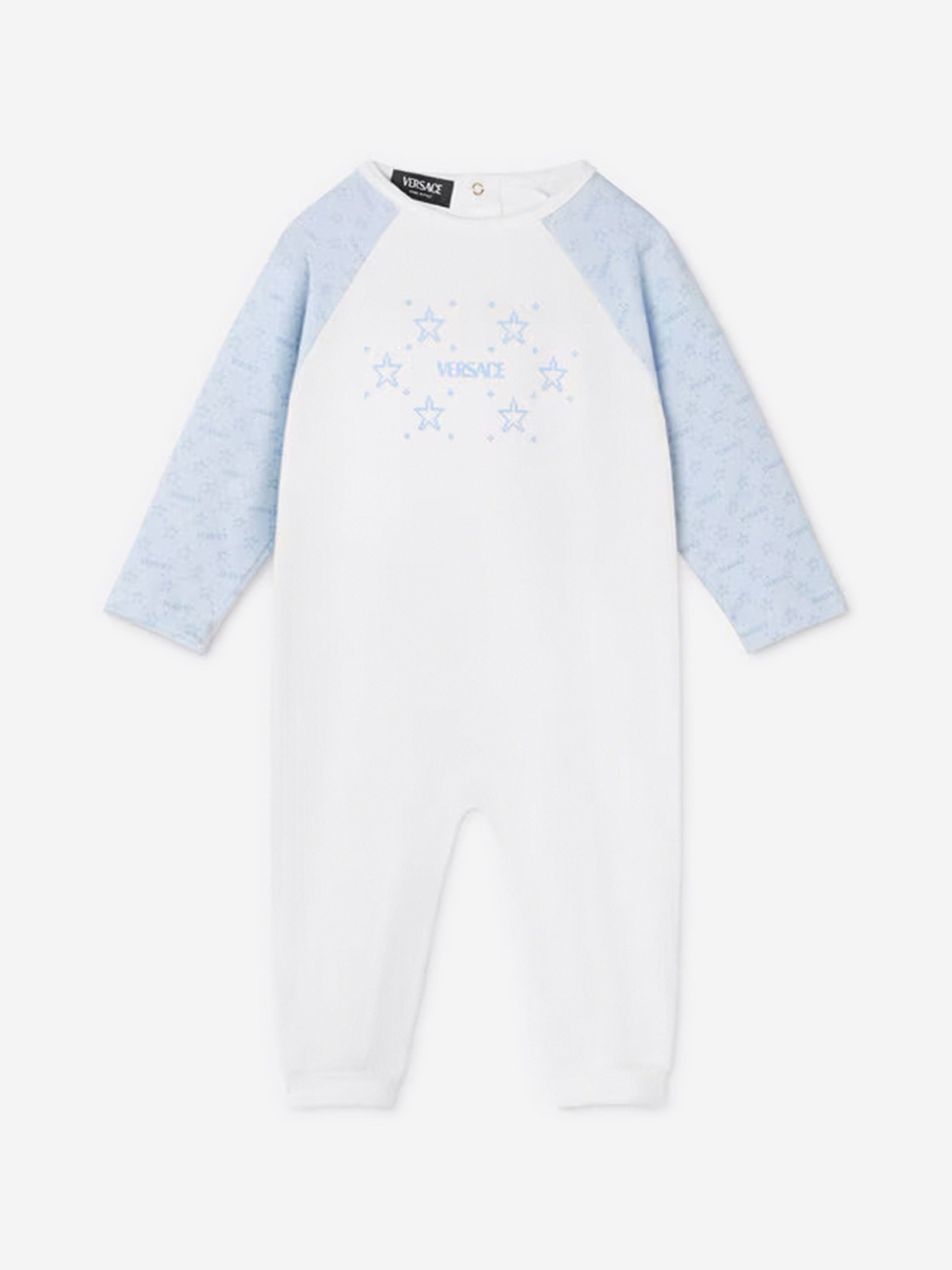 Versace Baby Boys All Hearts Romper in White Online Online Cheap Online