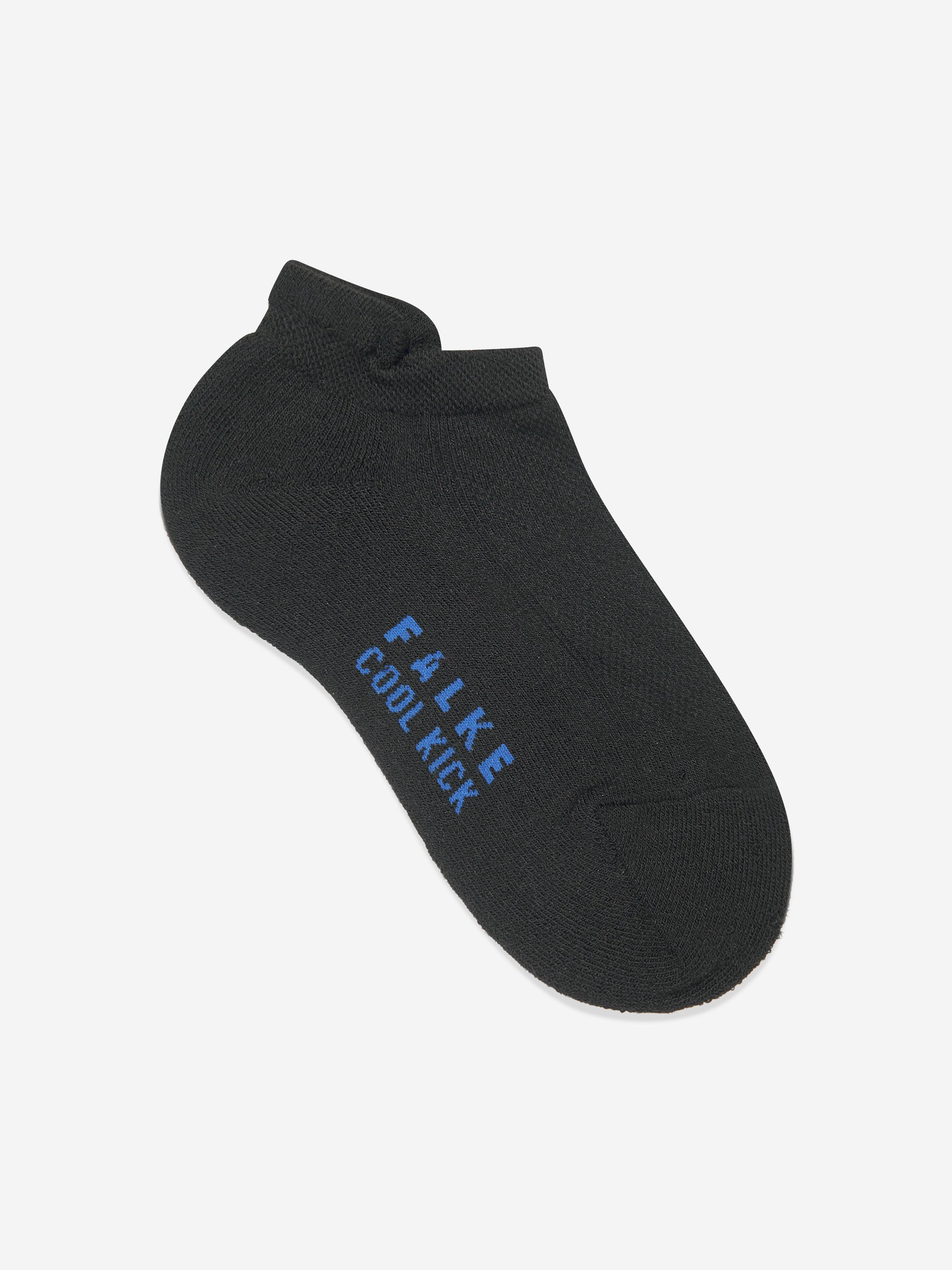 Falke Kids Cool Kick Trainer Socks in Black Discount Amazon