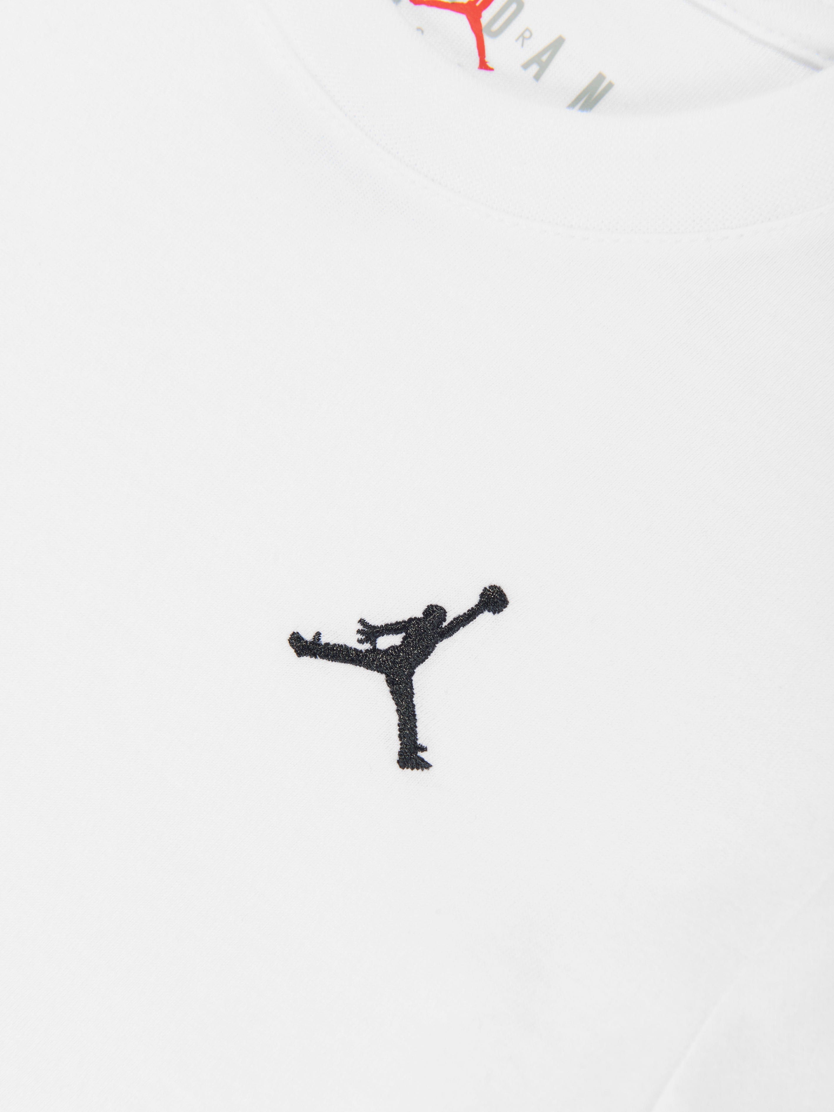 Jordan Boys Jumpman Air Embroidered T-Shirt in White Cheap Sale Fashionable