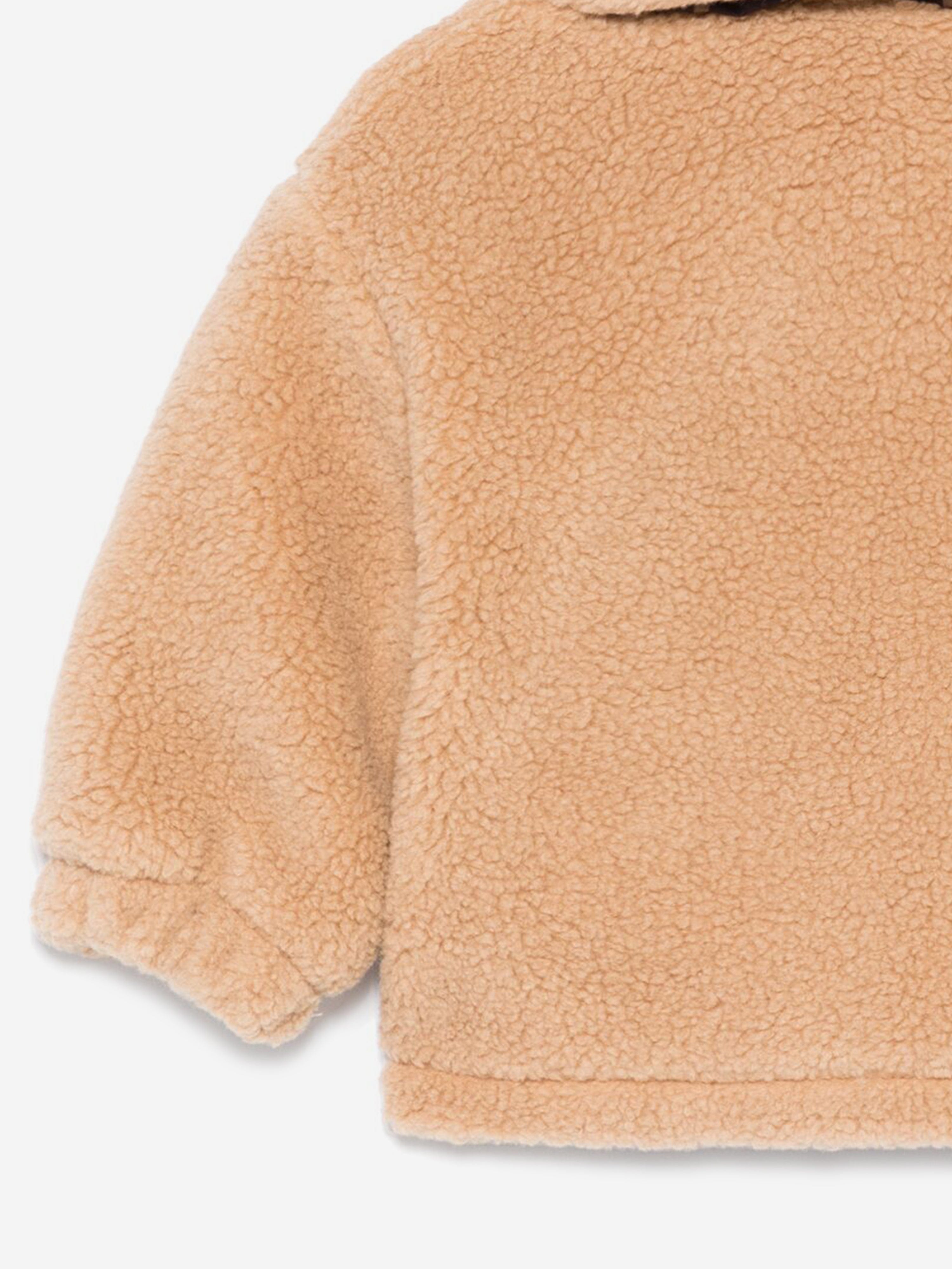 Baby Teddy Fleece Jacket in Beige Collections