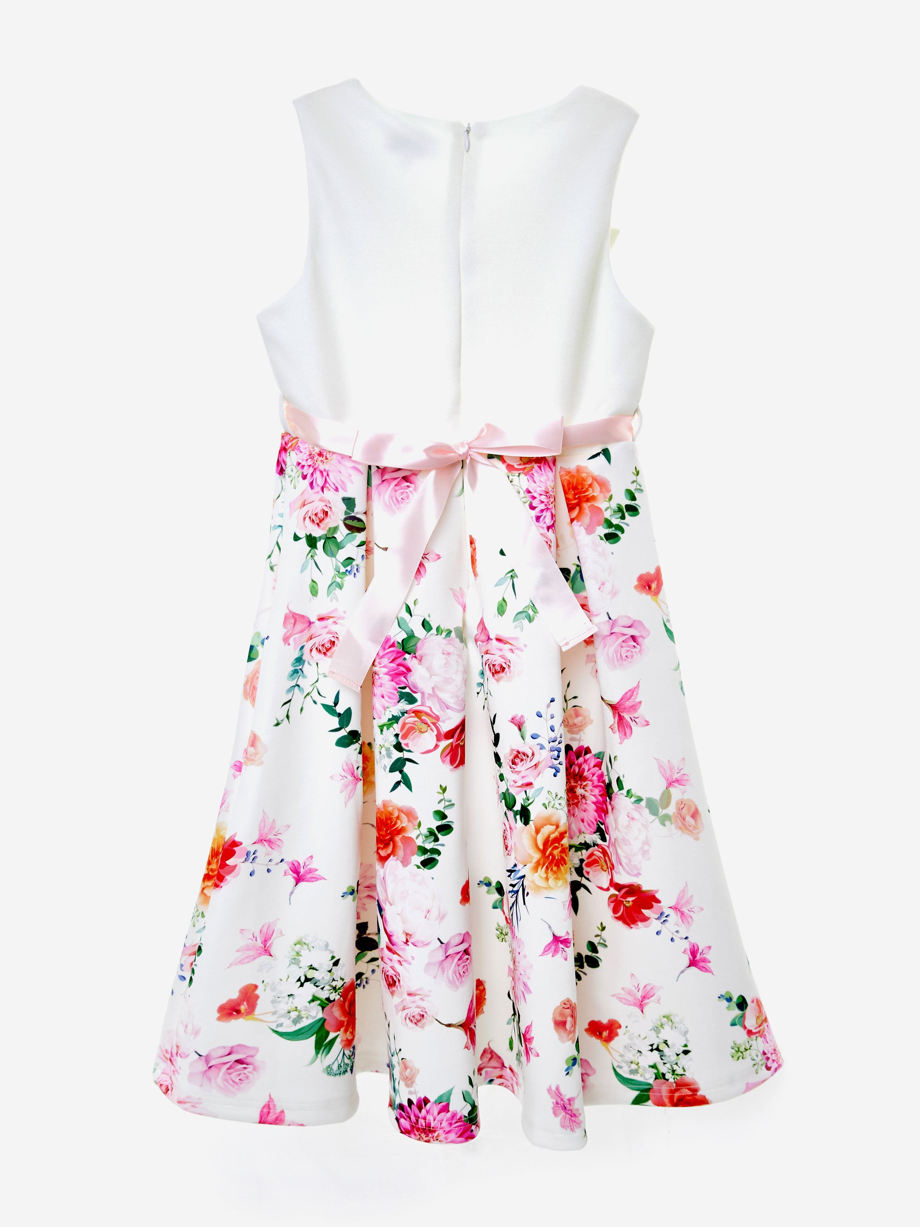 Girls Botanical Beauty Dress in White Get Authentic For Sale