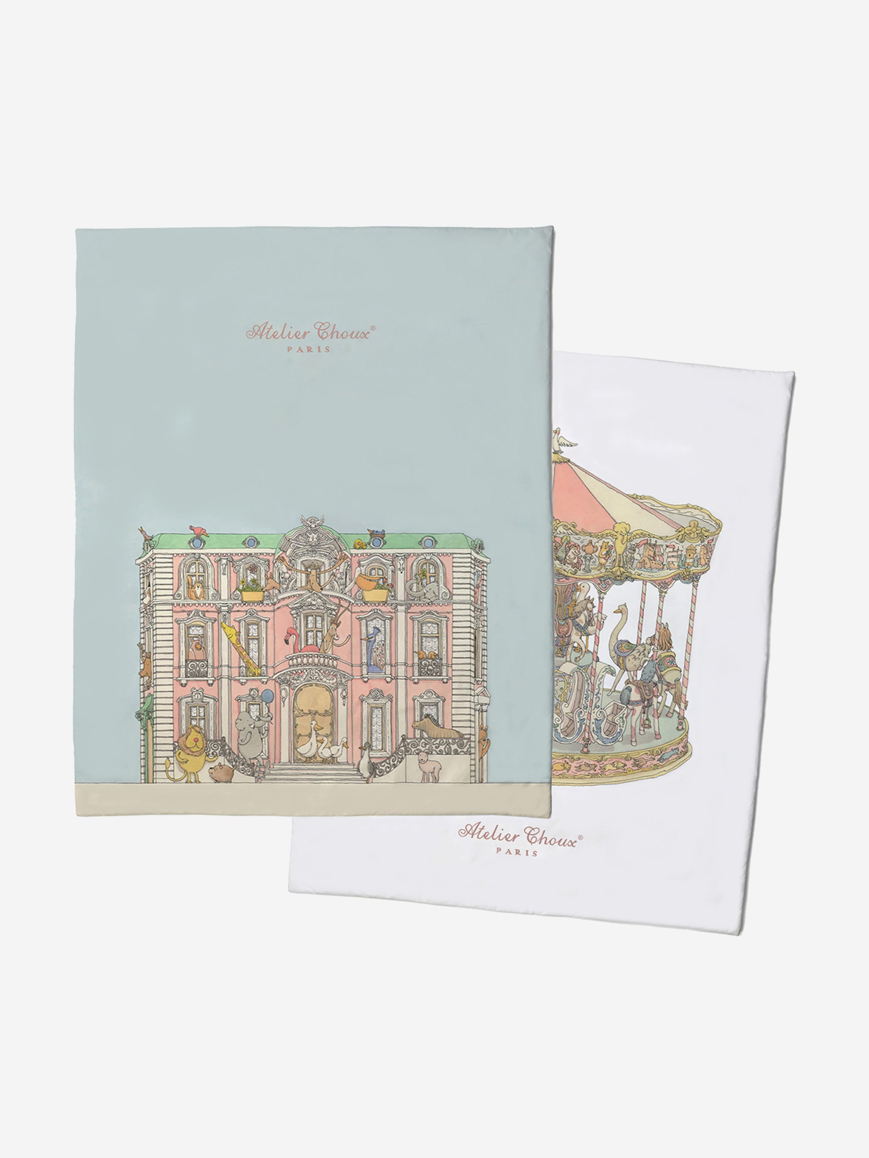 Atelier Choux Baby Girls Monceau / Carousel Quilt in Multicolour (100 ¡Á 130 cm) Outlet Clearance Store
