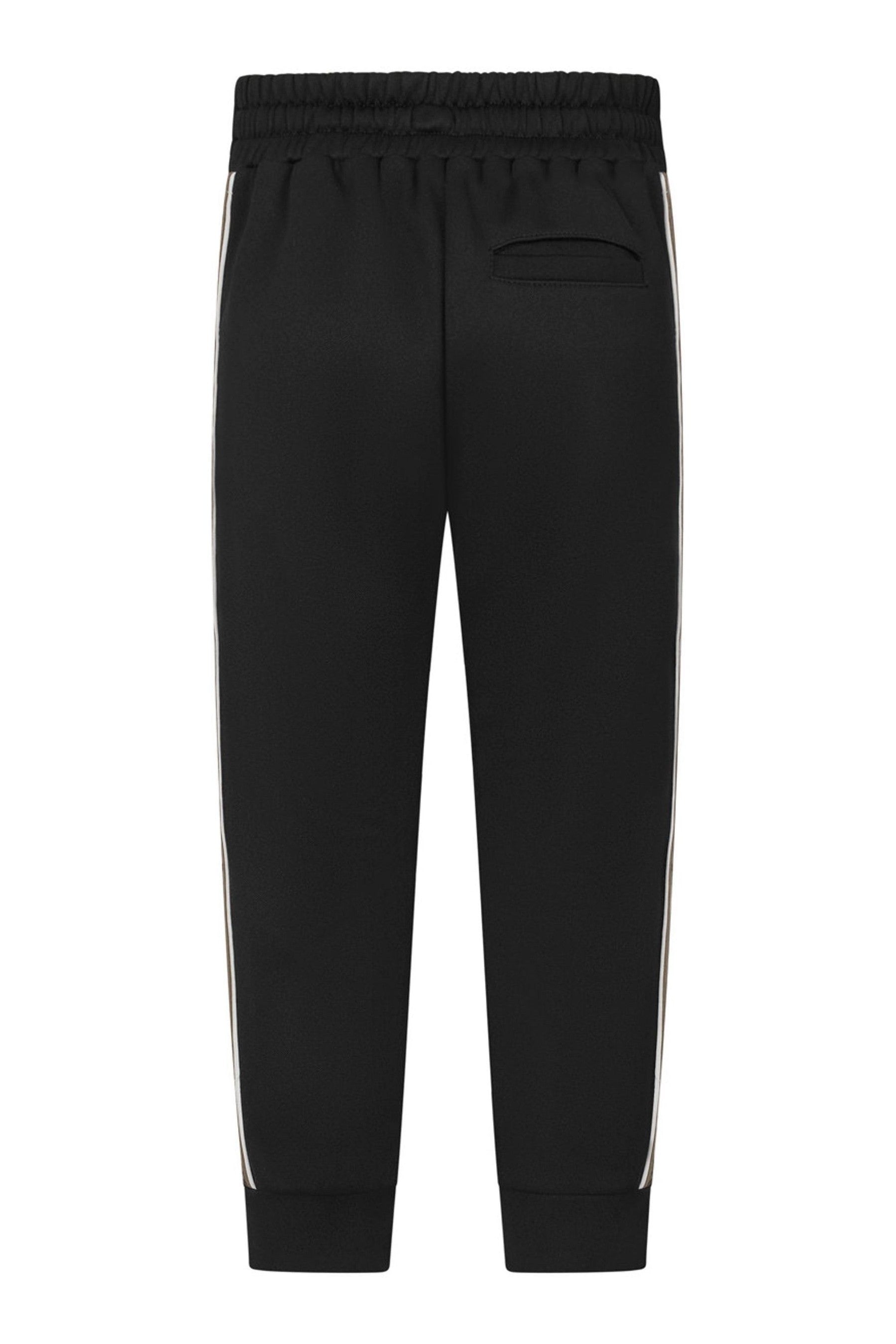 Fendi Kids Technical Sweatpants in Black Enjoy Online