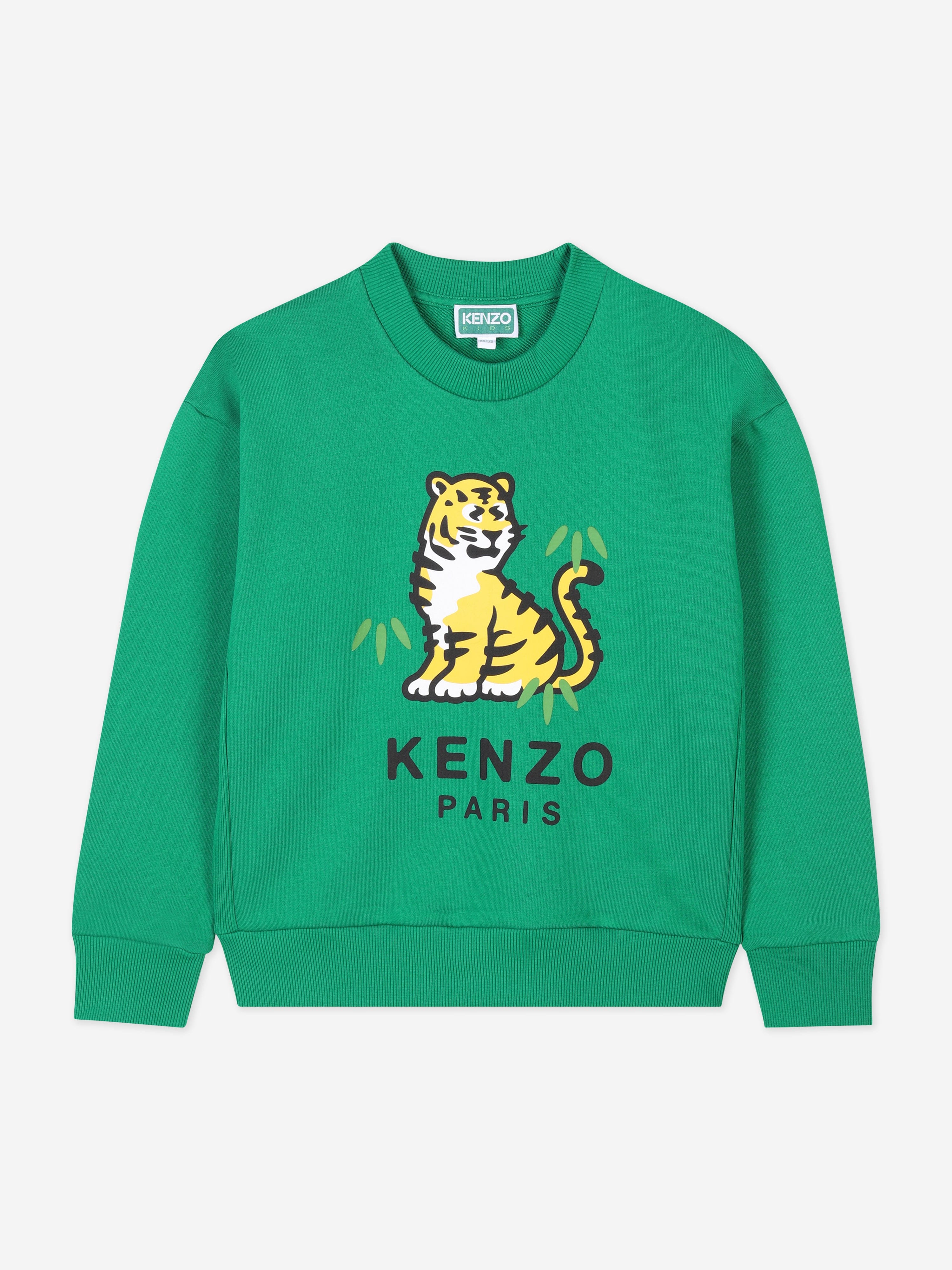 Boys Kotora Sweatshirt in Green Sale Outlet Locations