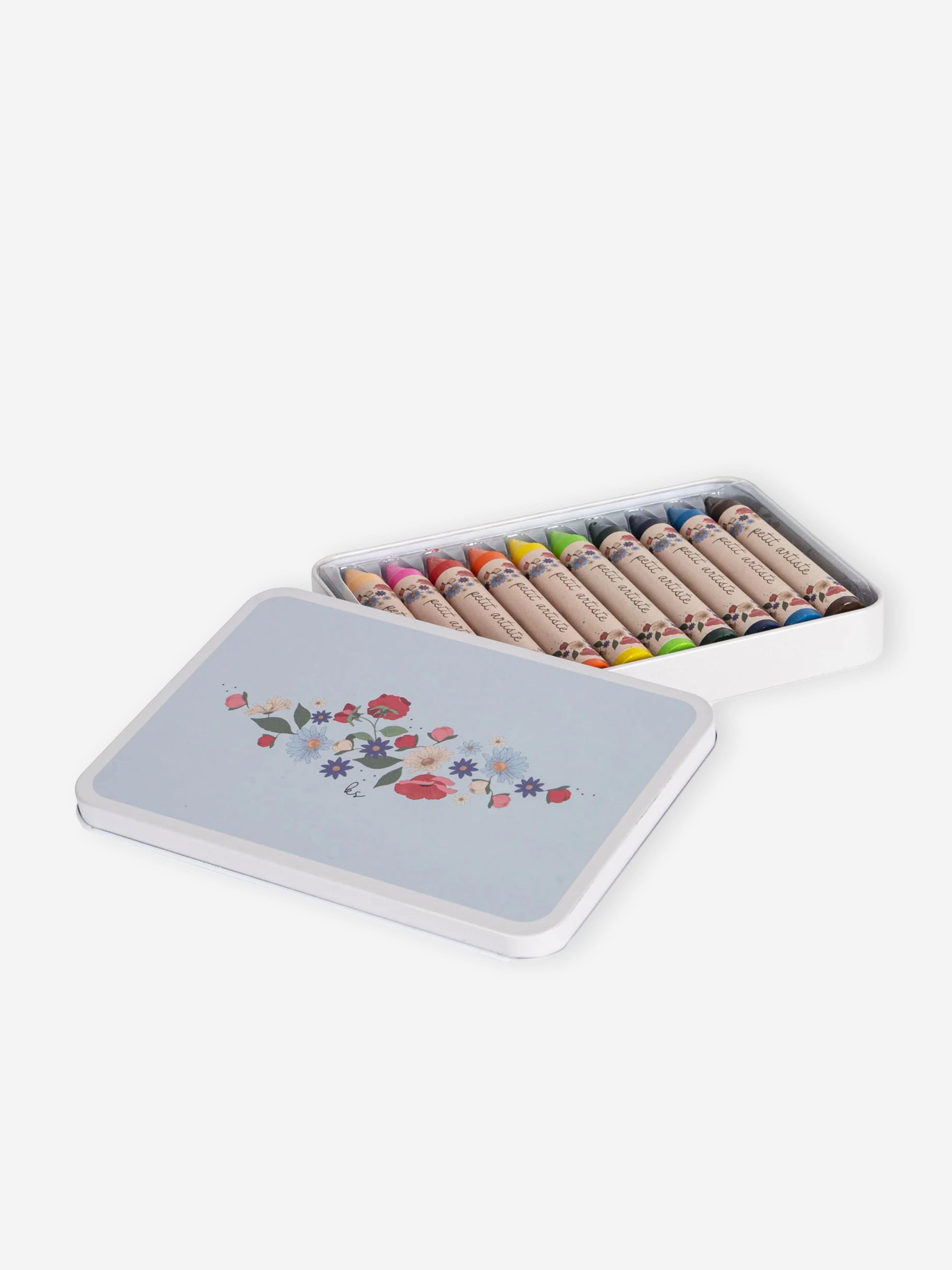 Konges Sljd Kids 10 Piece Beeswax Crayons Set in Multicolour Outlet Get To Buy