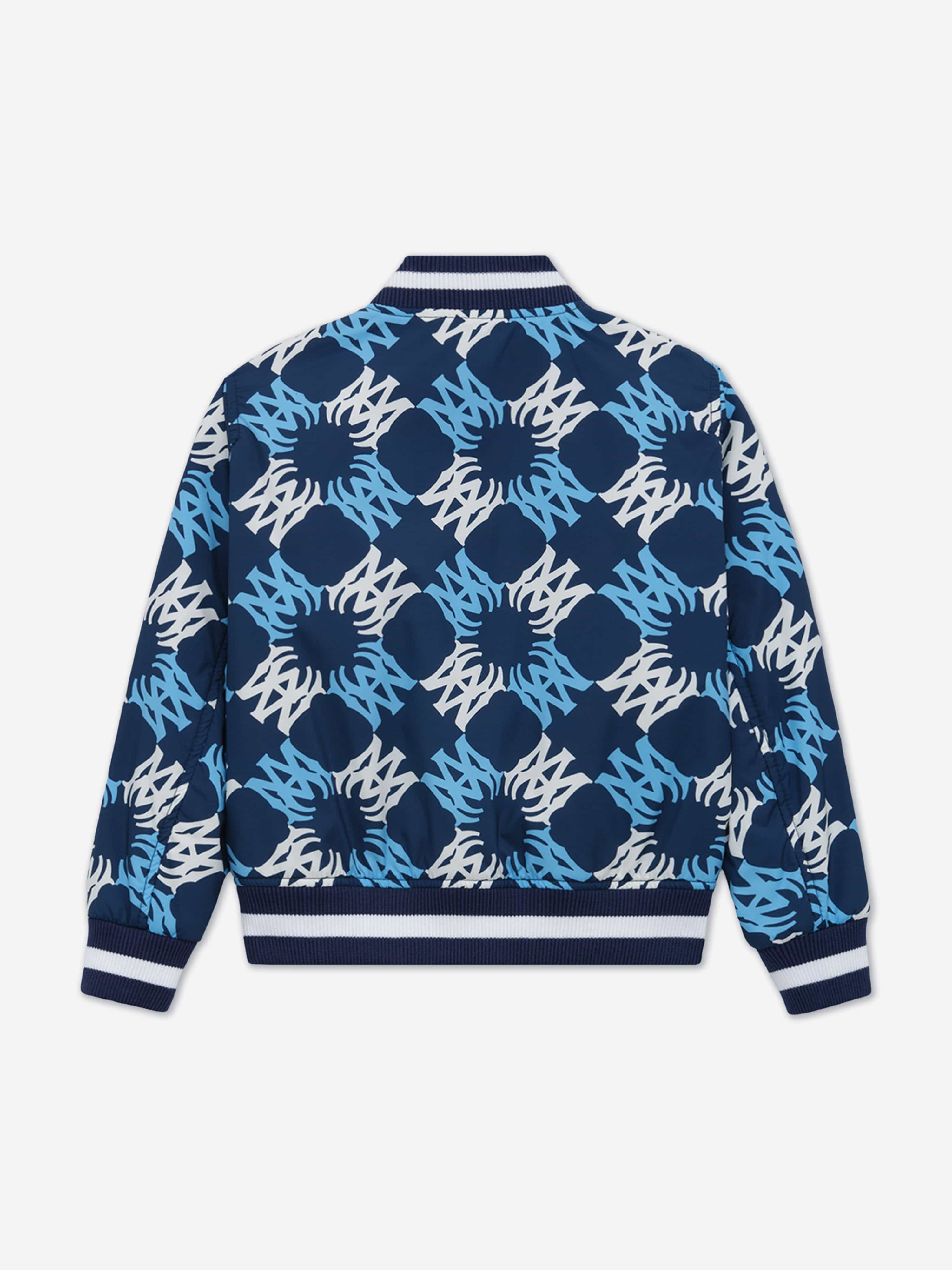 Kids MA Quad Bomber Jacket in Navy Sast Sale Online