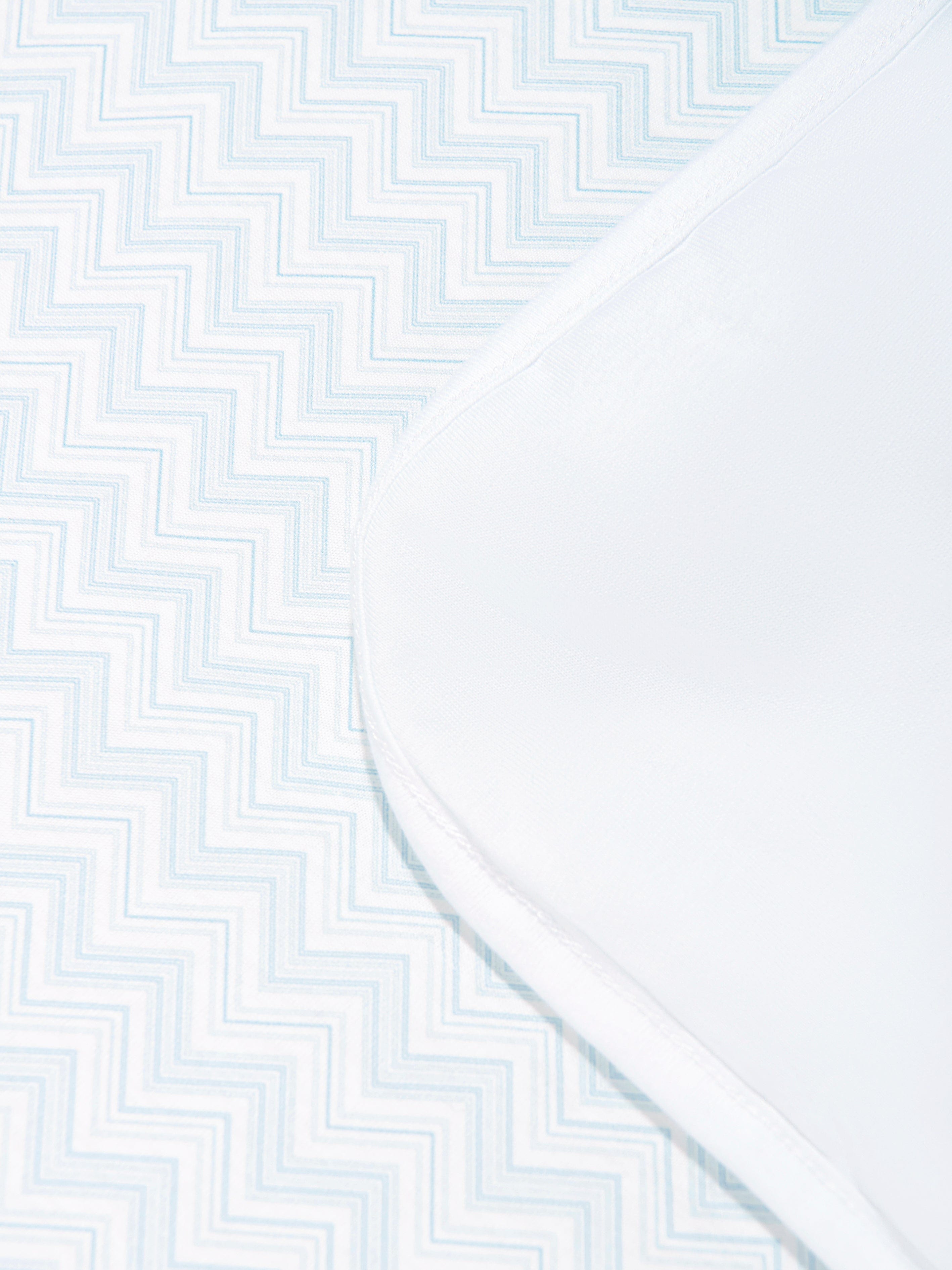 Baby Boys Zigzag Blanket in Blue (79cm) Exclusive Online