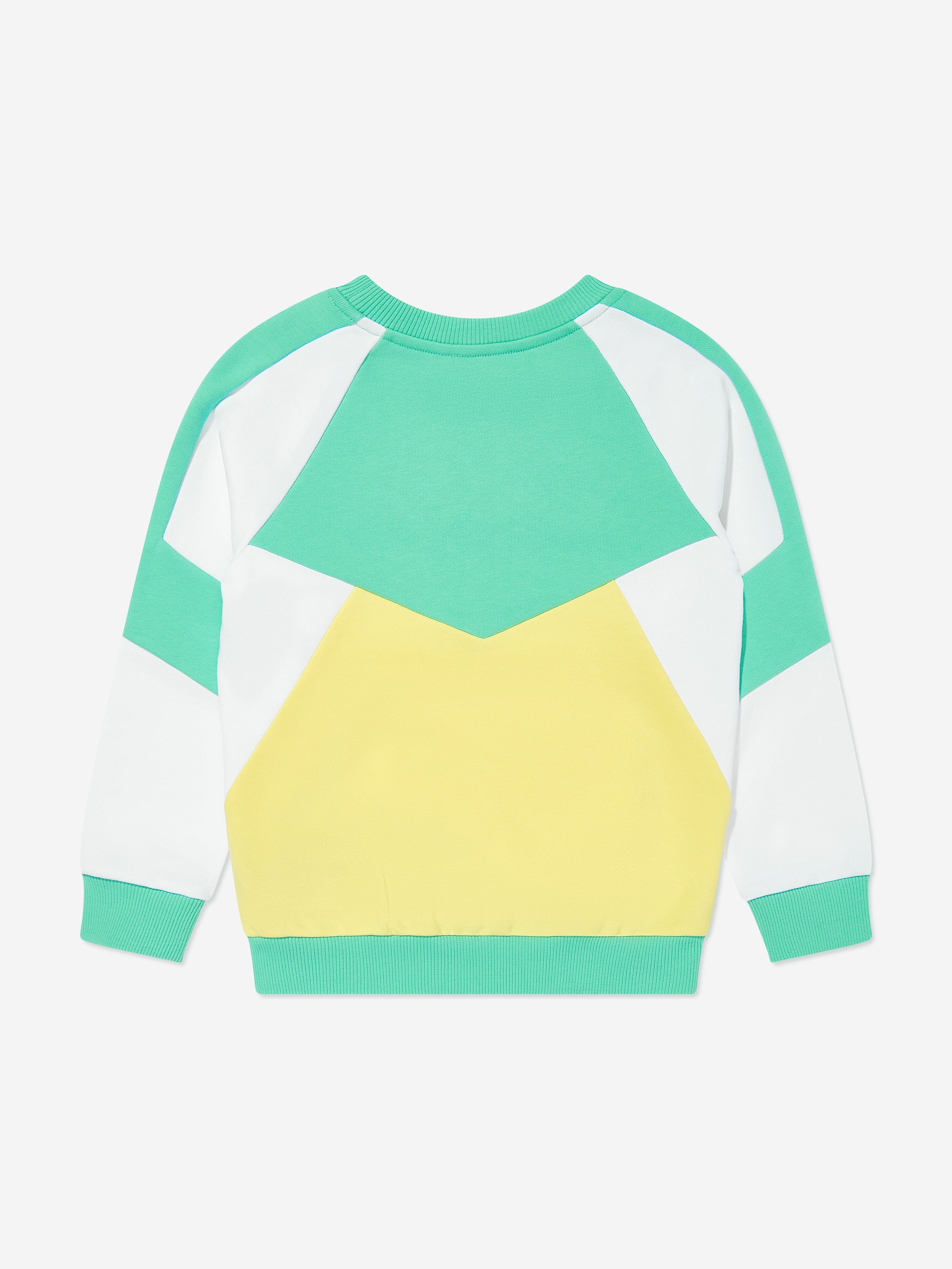 Balmain Kids Logo Sweatshirt in Green Visit