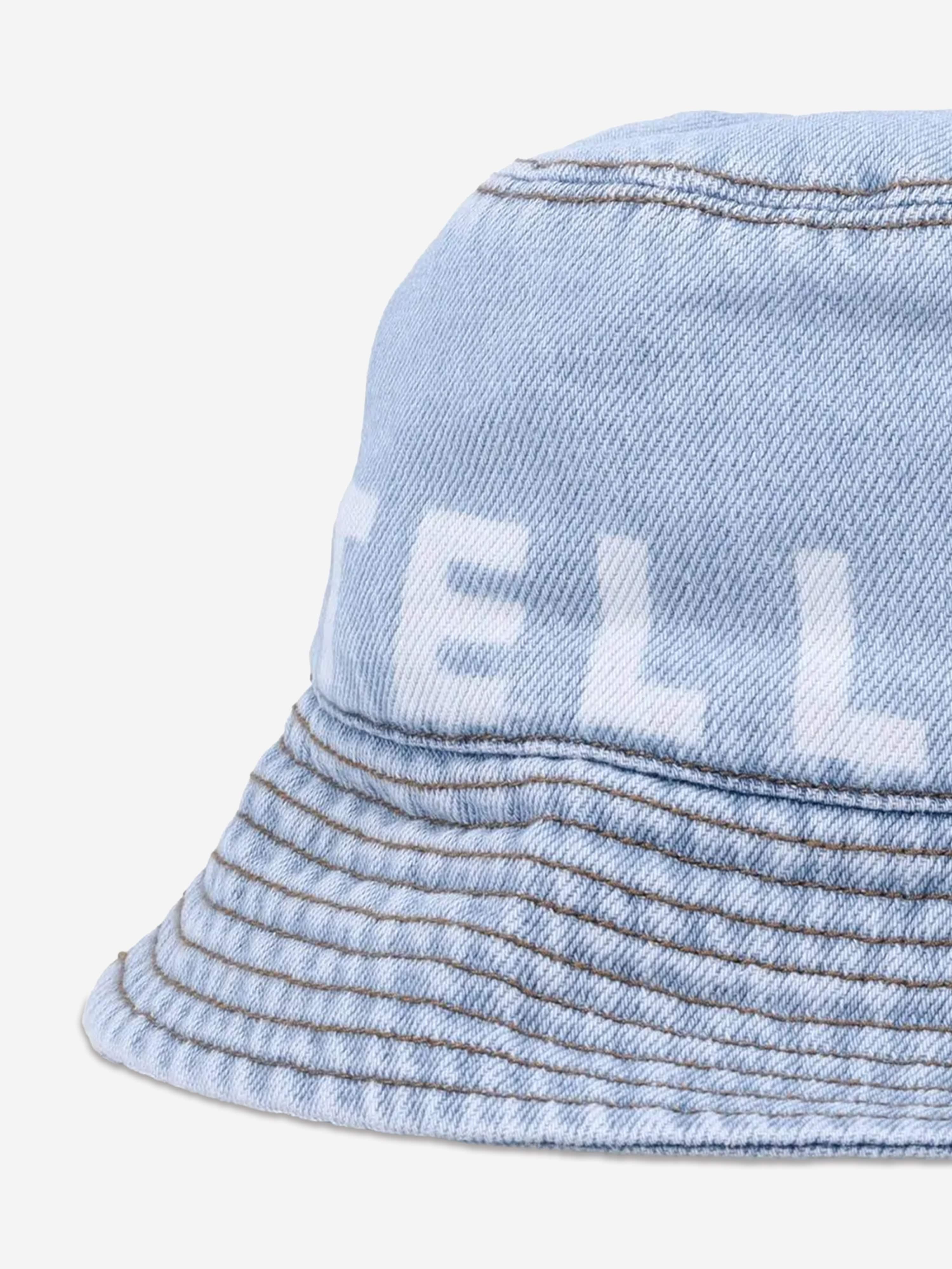 Boys Denim Bucket Hat in Blue Amazing Pice Cheap Online