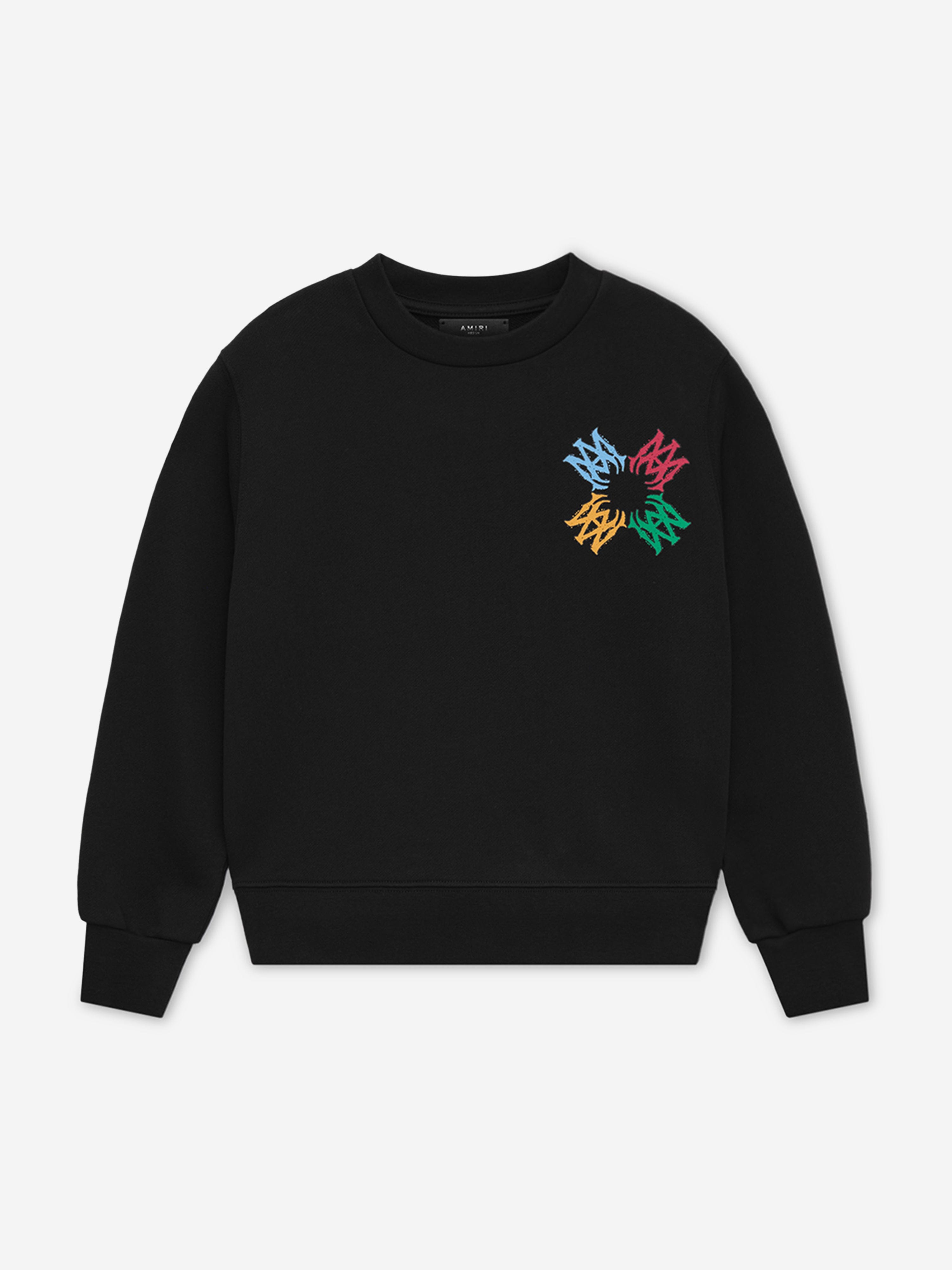Kids MA Quad Scribble Sweatshirt in Black Cheap Sale Store