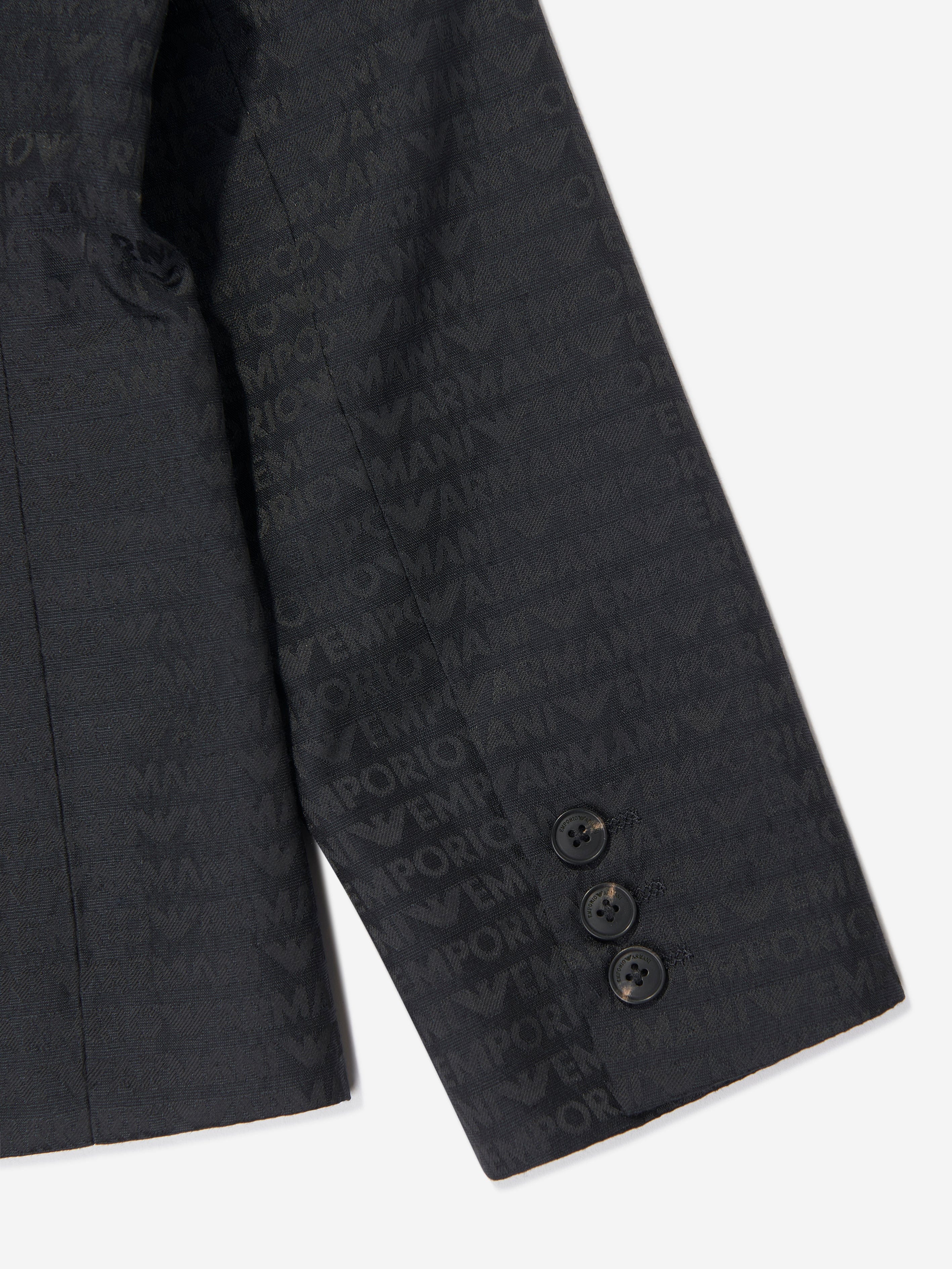 Emporio Armani Boys Branded Blazer in Navy Very Cheap Cheap Online
