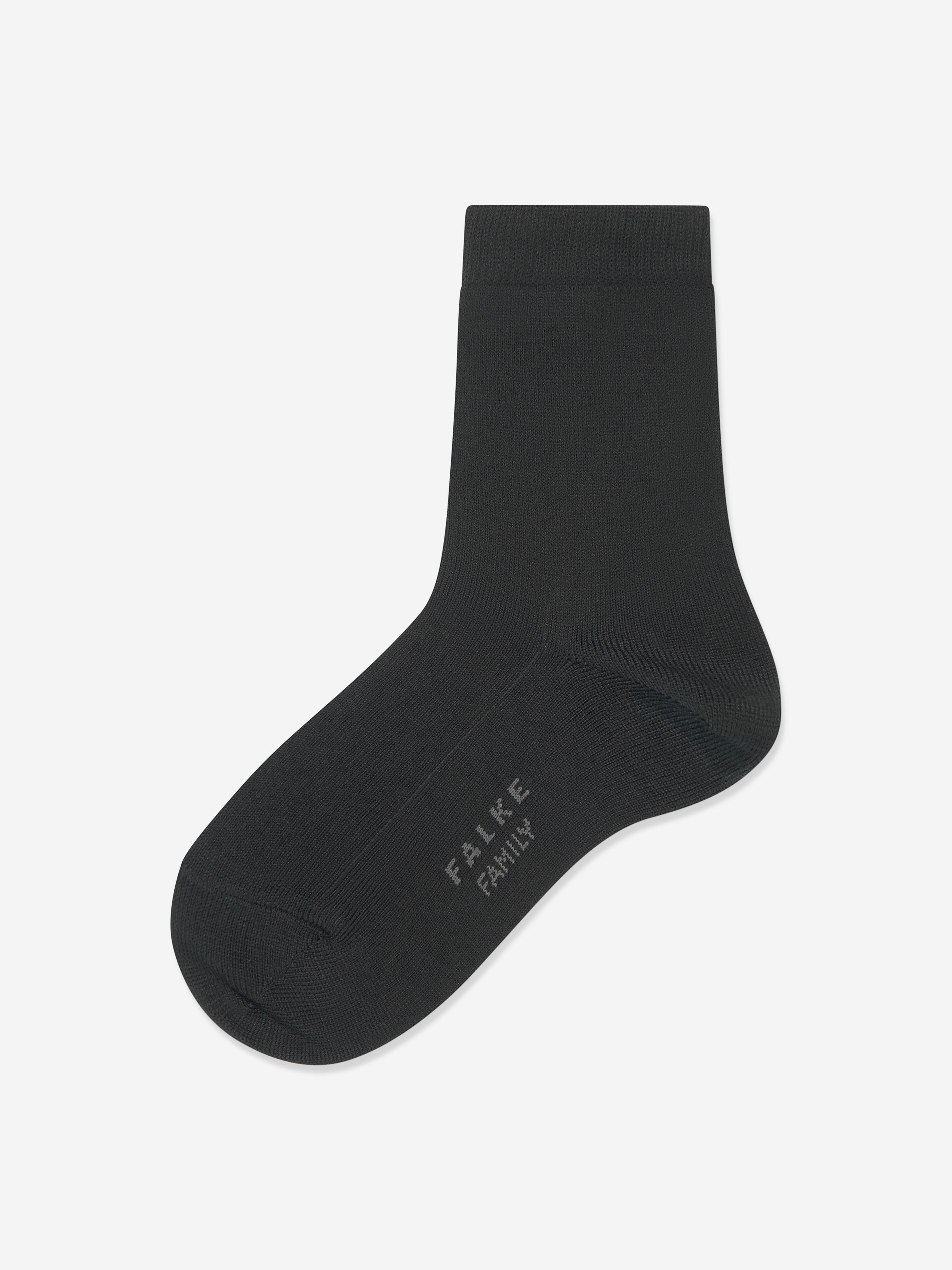 Falke Kids Family Socks in Black Outlet Reliable
