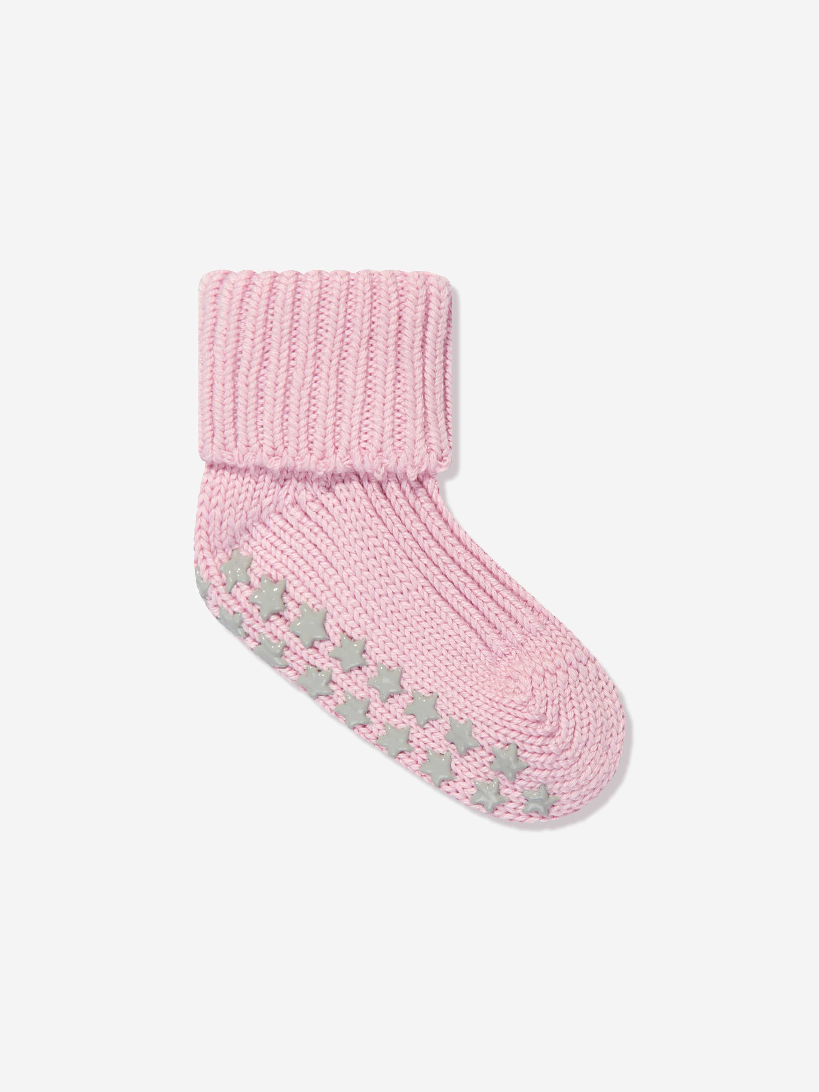 Falke Baby Girls Cotton Catspads House Socks in Pink Free Shipping Best