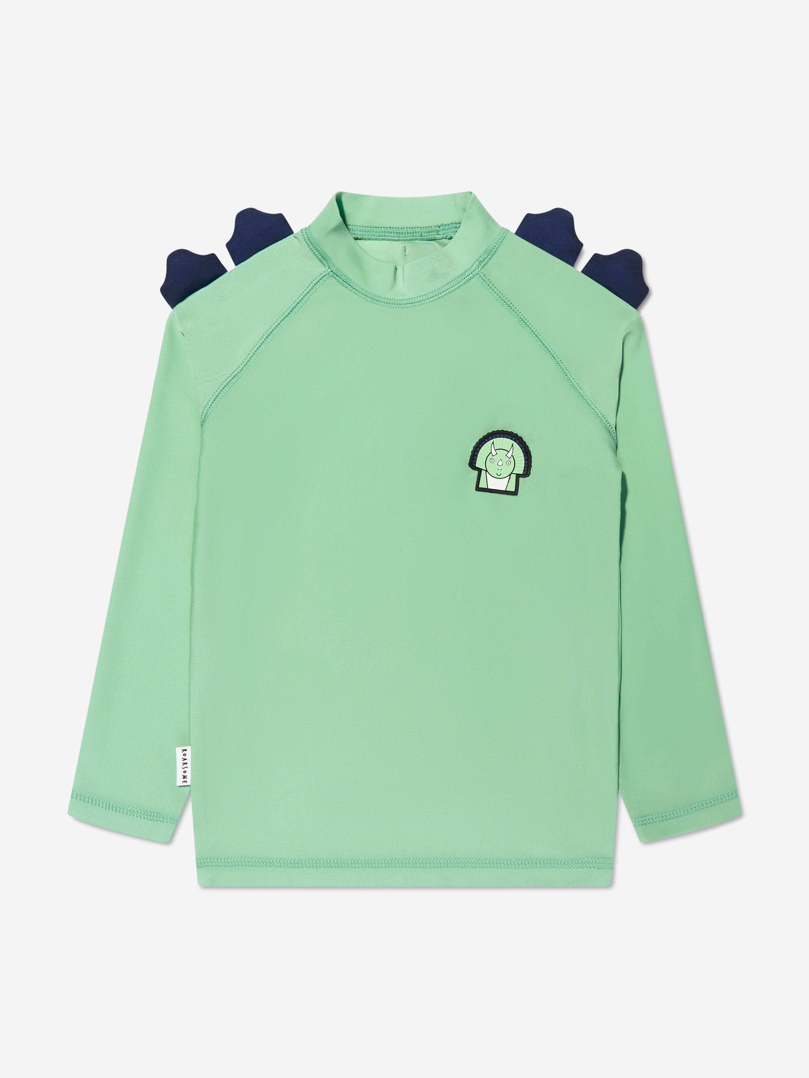 Roarsome Boys Spike Rash Vest in Green Buy Cheap Browse