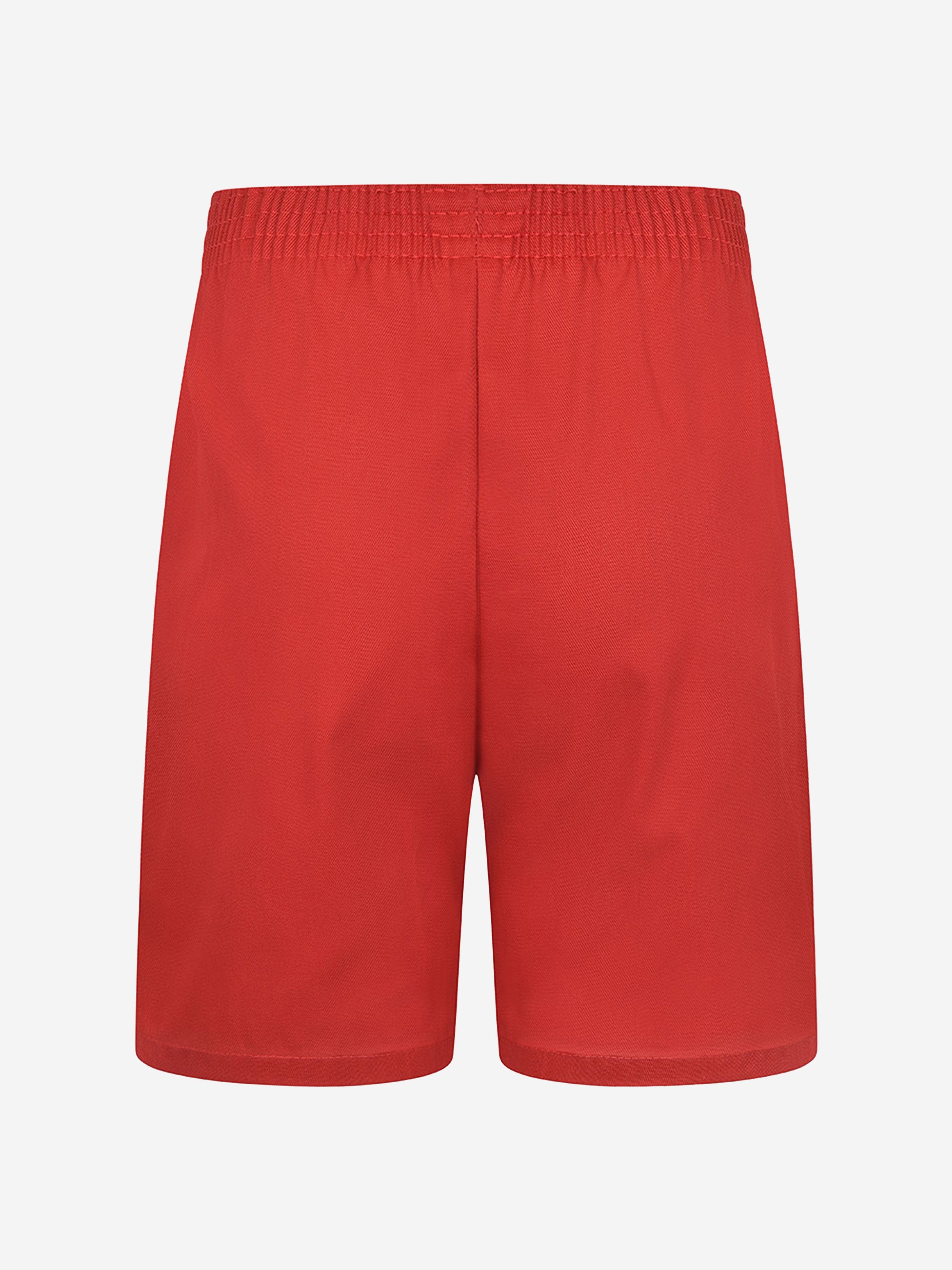 Zeco Kids School Polycotton PE Shorts in Red Huge Surprise