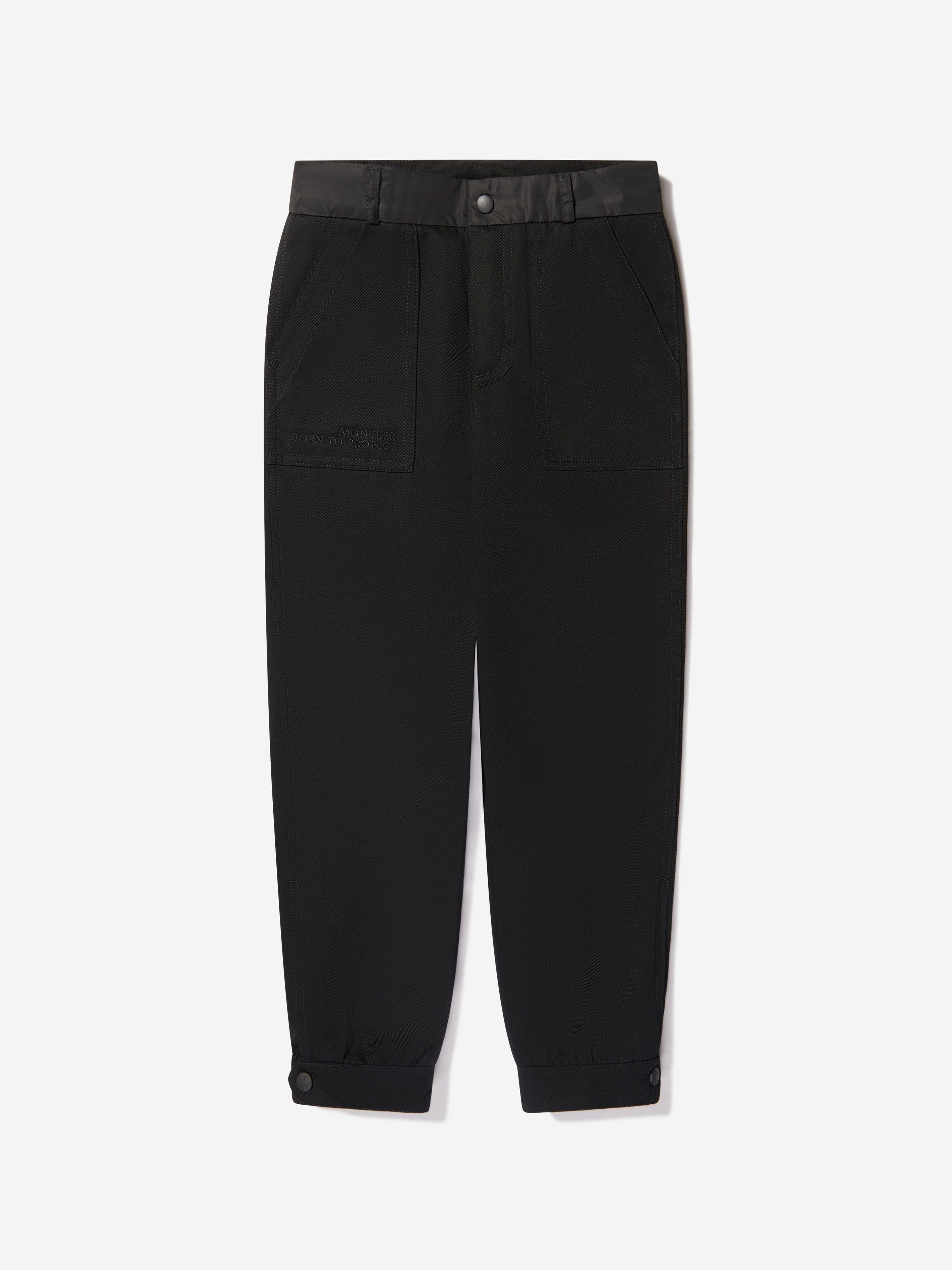 Moncler Enfant Unisex Mixed Fabric Bottoms Cheap Sale Cheap