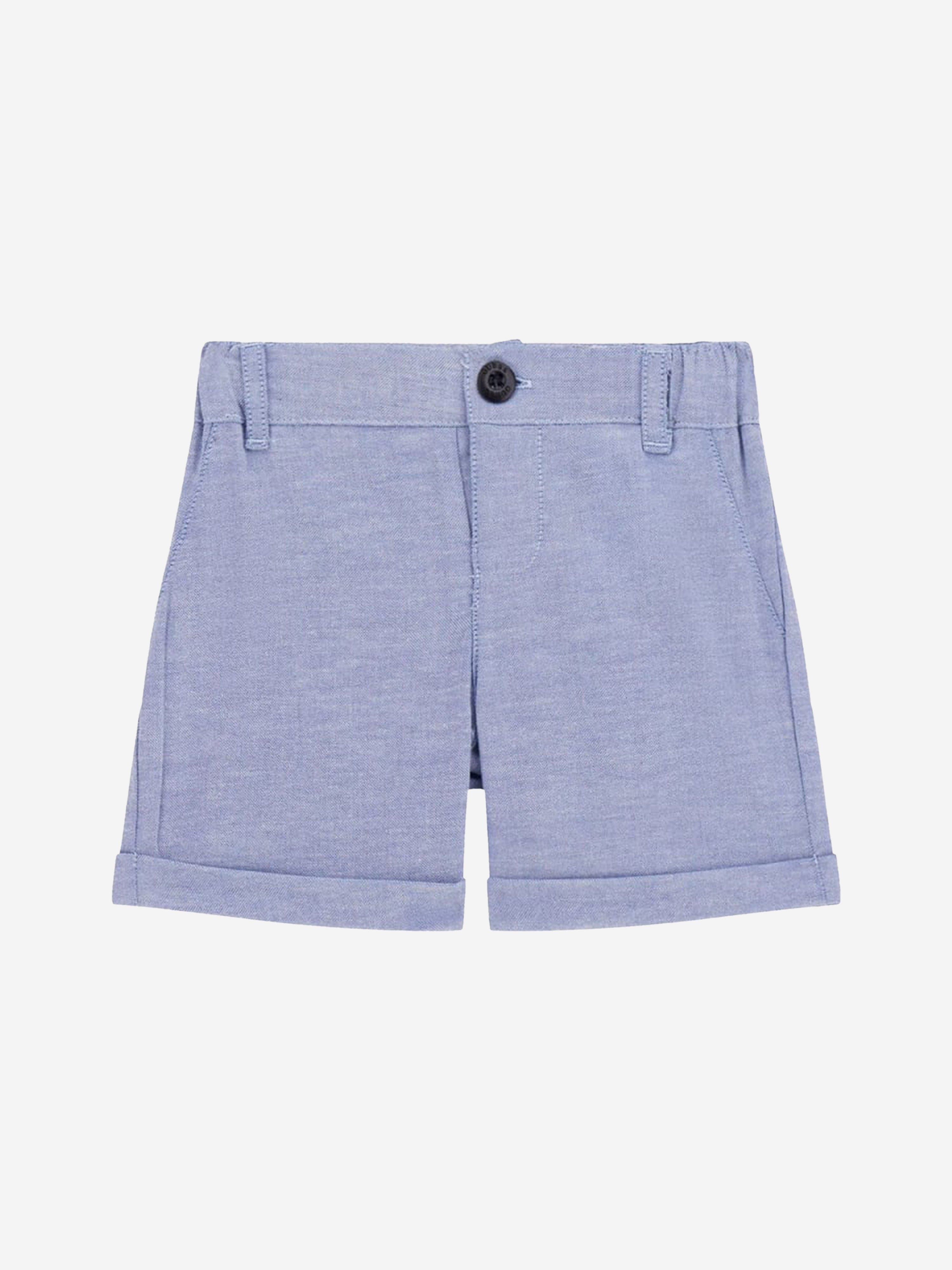 Baby Boys Short Suit Set in Blue Really Cheap