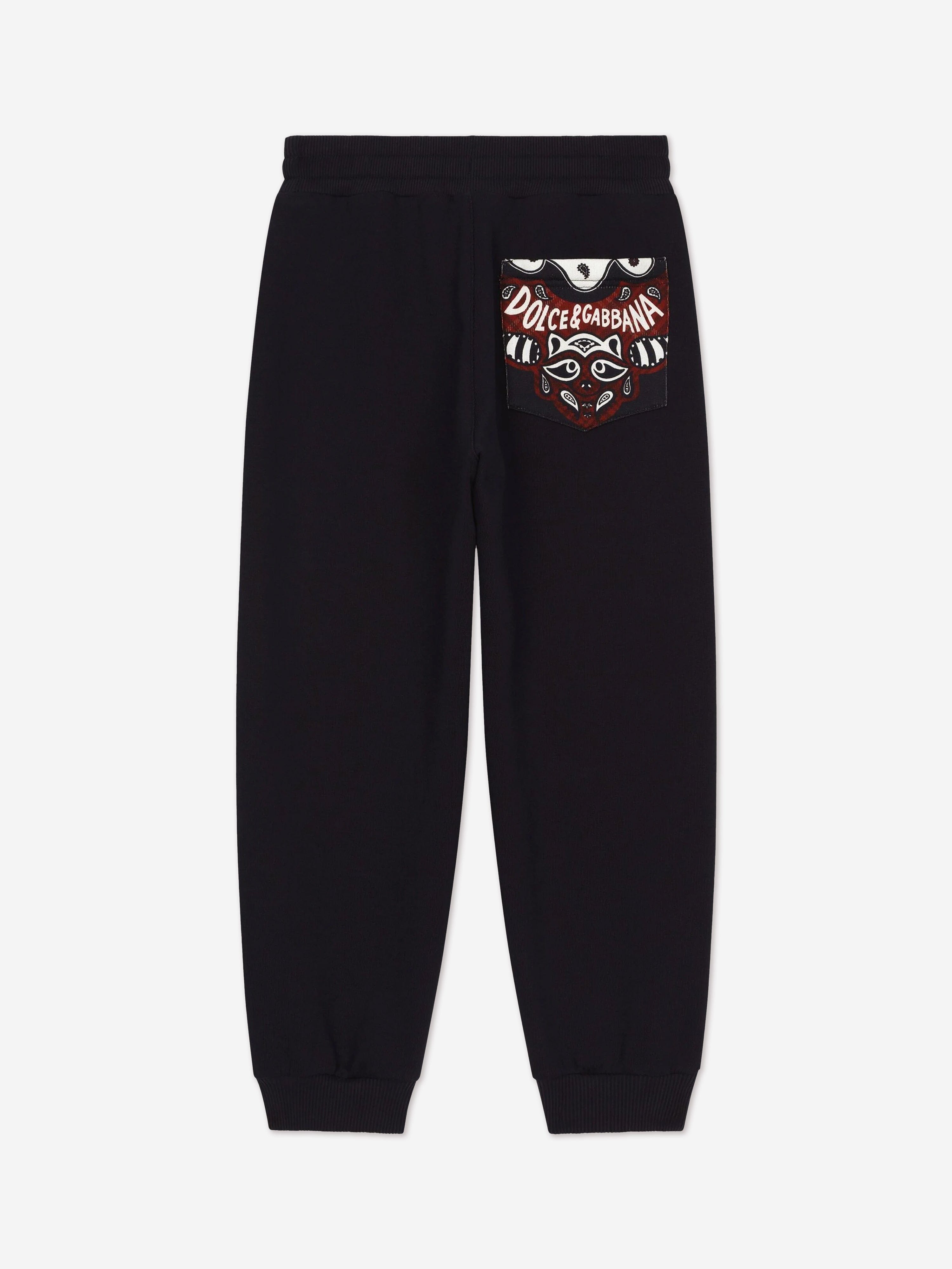 Dolce & Gabbana Boys Logo Joggers in Navy Clearance Get To Buy
