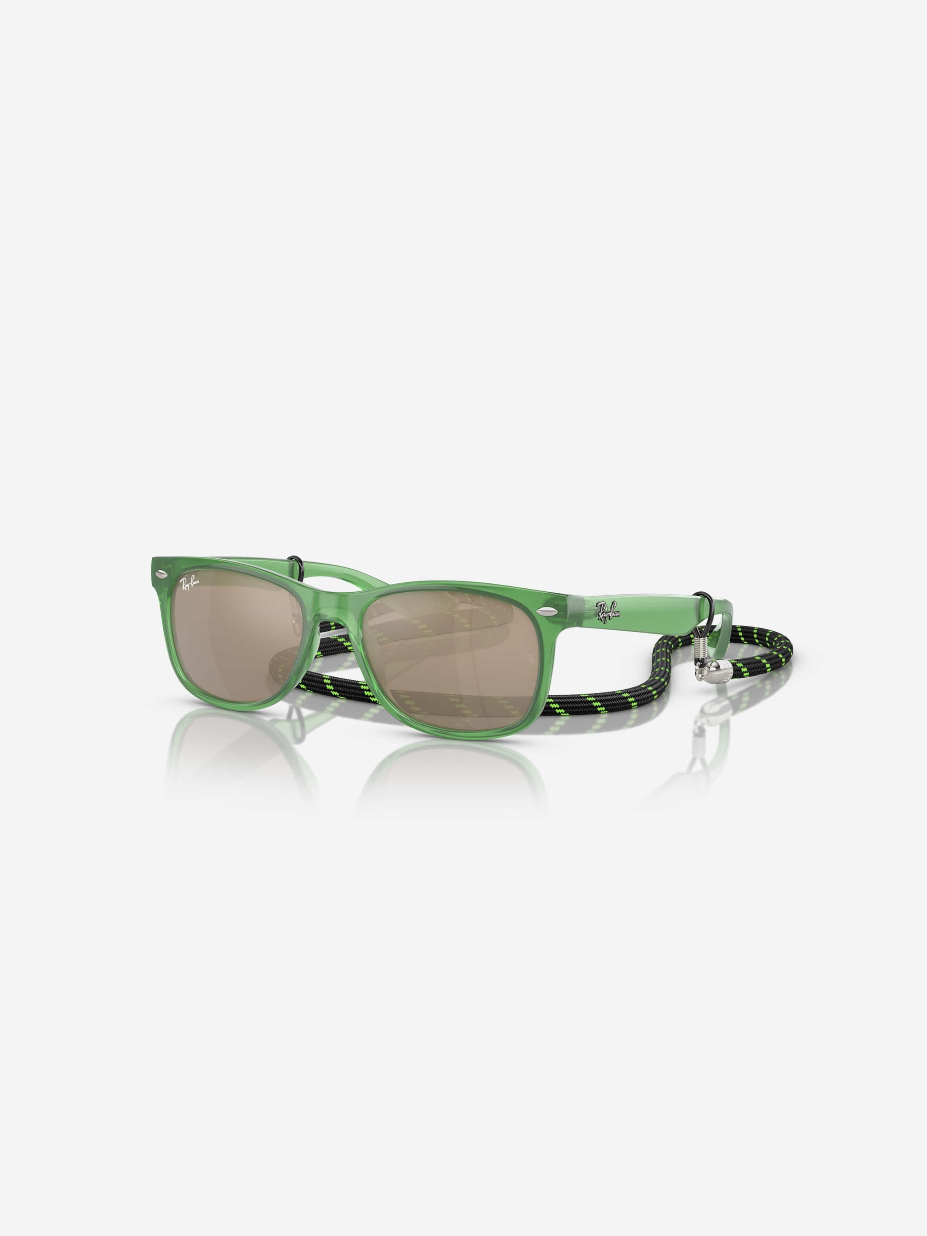 Ray-Ban Kids Wayfarer Sunglasses in Green Cheap Sale New Arrival